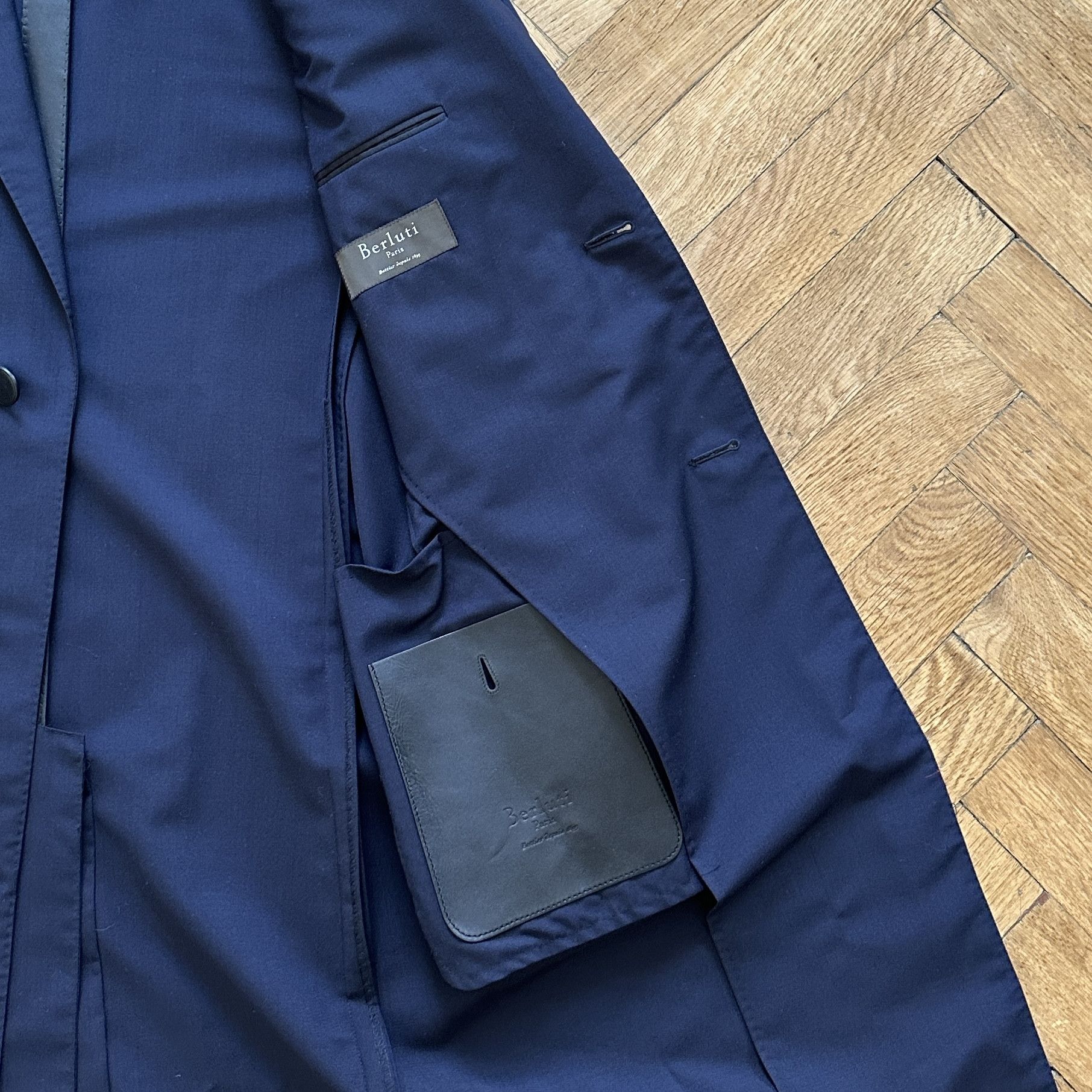 Berluti × Haider Ackermann SS18 Blue Prototype Coat Size US M / EU 48-50 / 2 - 7 Thumbnail
