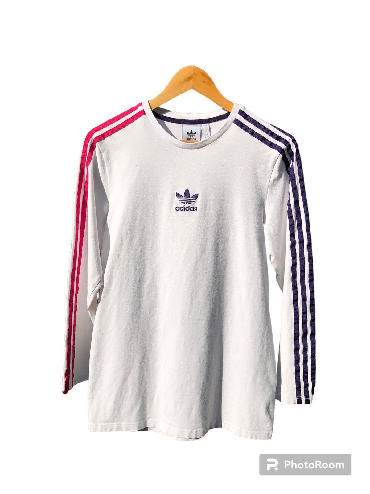 Adidas Adidas sportive 3 stripes long sleeve Size US S / EU 44-46 / 1 - 2 Thumbnail