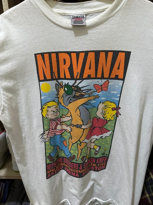 Vintage Vintage Mega Rare Nirvana Tshirt Frank Kozik | Grailed