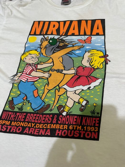 Vintage Vintage Mega Rare Nirvana Tshirt Frank Kozik | Grailed