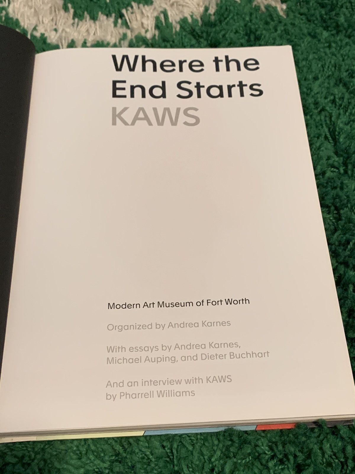 Kaws Where the End Starts hard cover book kaws art coffee table Size ONE SIZE - 8 Thumbnail