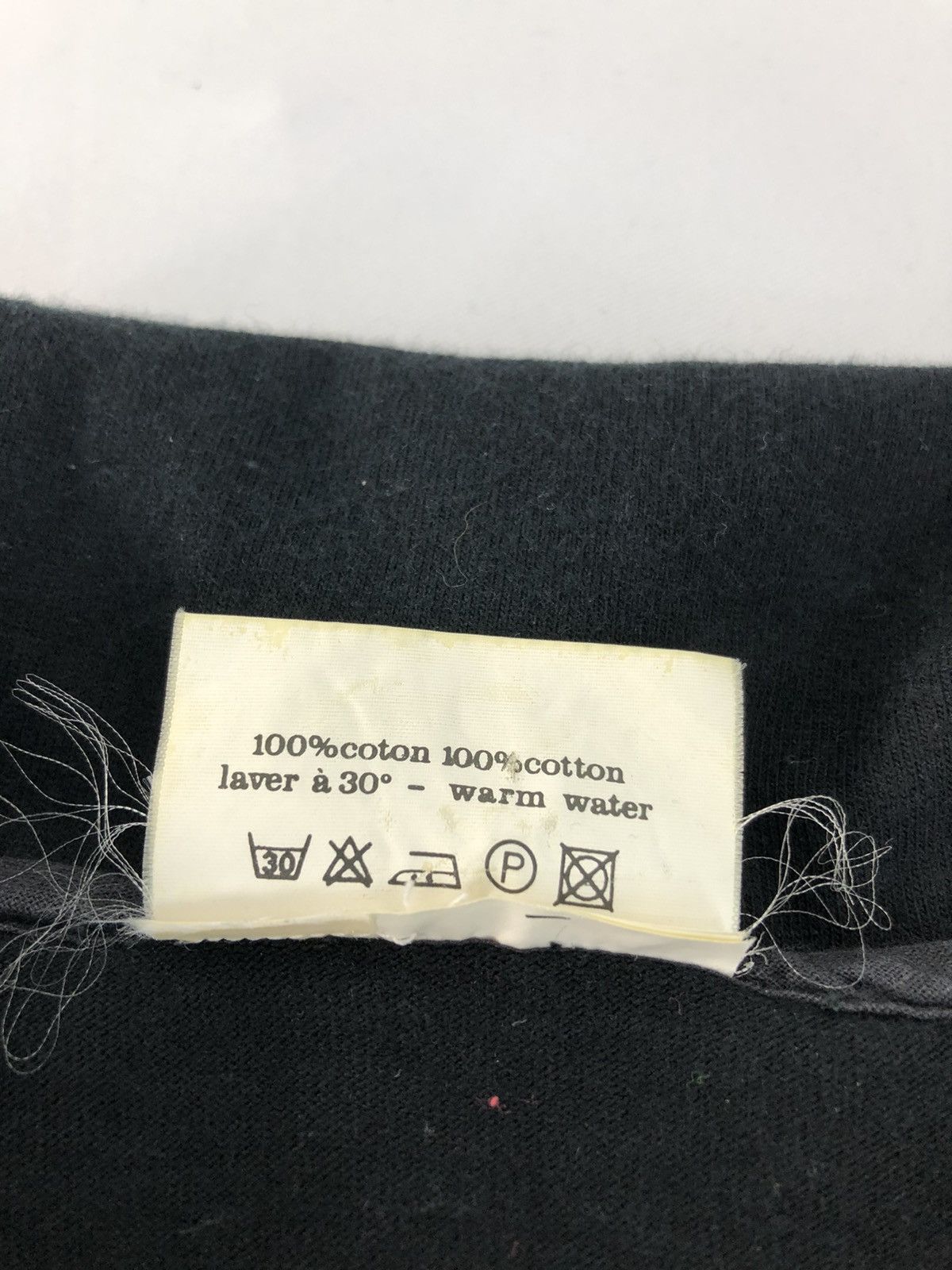 Vintage × agnes b. 90s Agnes B Homme Minimalist Polo Longsleeve Tee Size US M / EU 48-50 / 2 - 6 Thumbnail