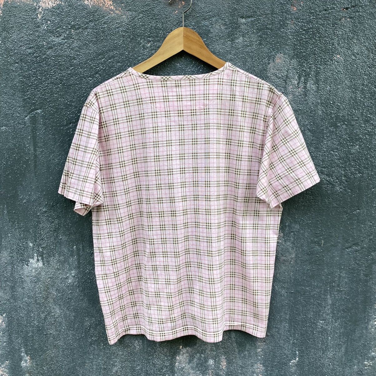 Burberry Vintage Burberry London Nova Check Pocket Tee Size L / US 10 / IT 46 - 4 Thumbnail