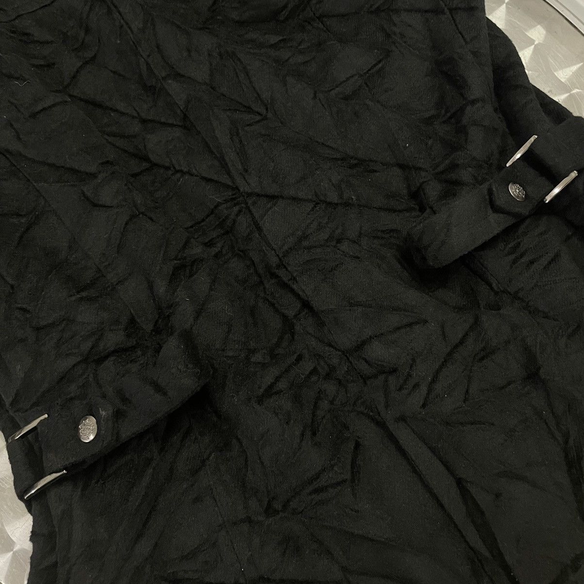 If Six Was Nine 🇯🇵🖤 VINTAGE CRAZY ANGEL "5 POCKETS" PUNK GOTHIC JACKET Size US XXL / EU 58 / 5 - 8 Thumbnail