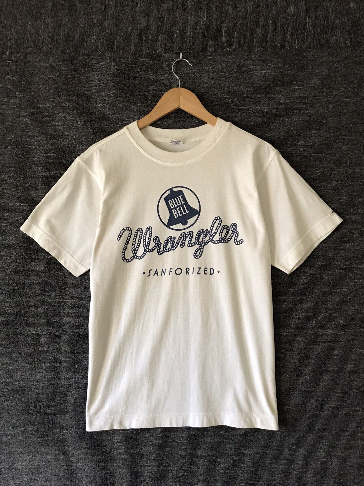 Wrangler Vintage 90s Wrangler Blue Bell T-shirts Size US M / EU 48-50 / 2 - 1 Thumbnail