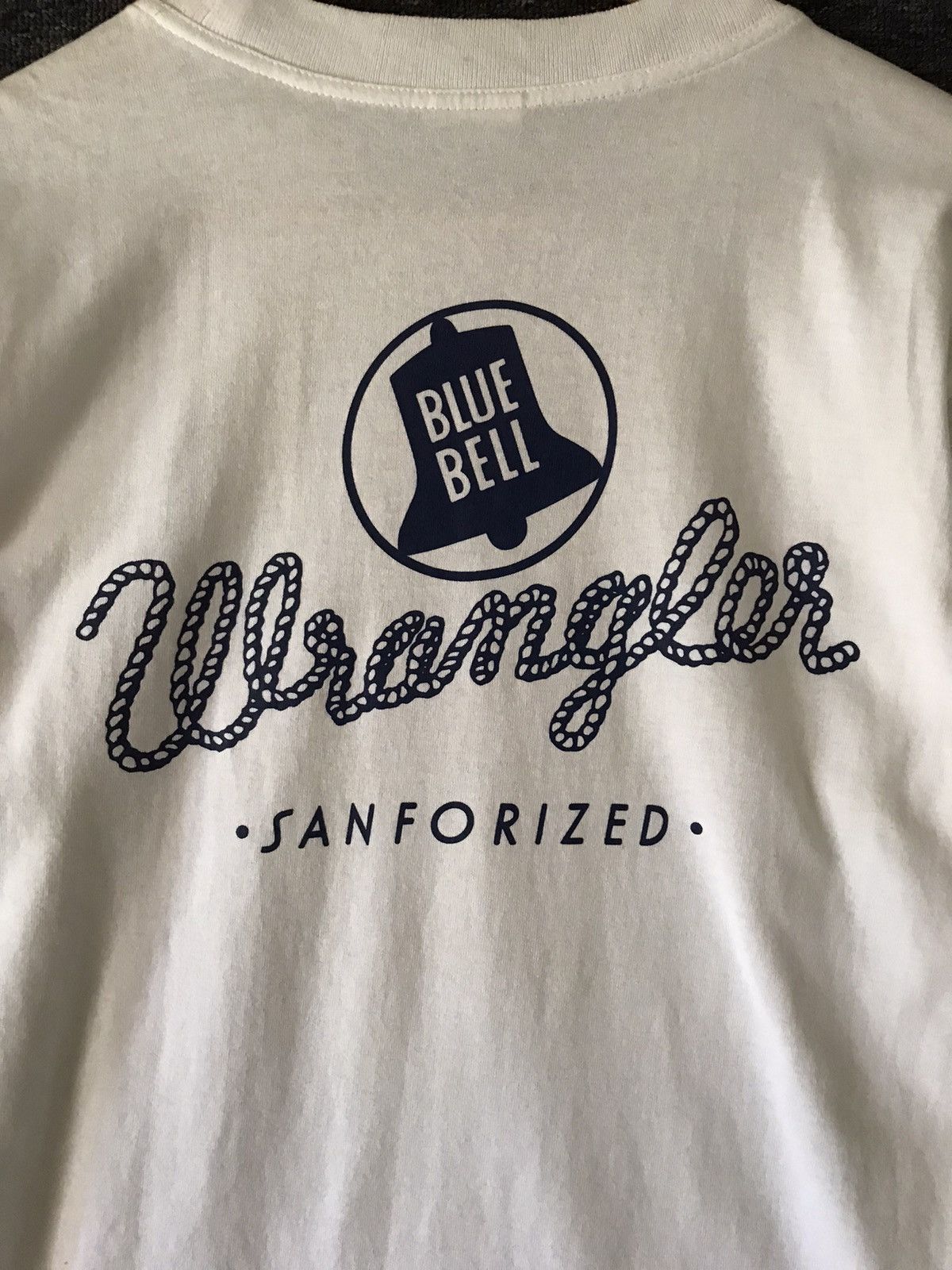 Wrangler Vintage 90s Wrangler Blue Bell T-shirts Size US M / EU 48-50 / 2 - 6 Thumbnail