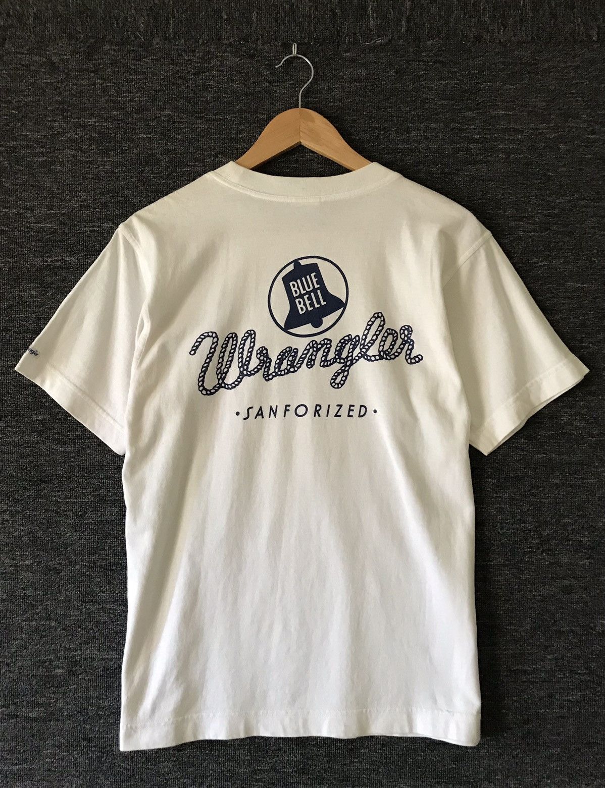 Wrangler Vintage 90s Wrangler Blue Bell T-shirts Size US M / EU 48-50 / 2 - 2 Thumbnail