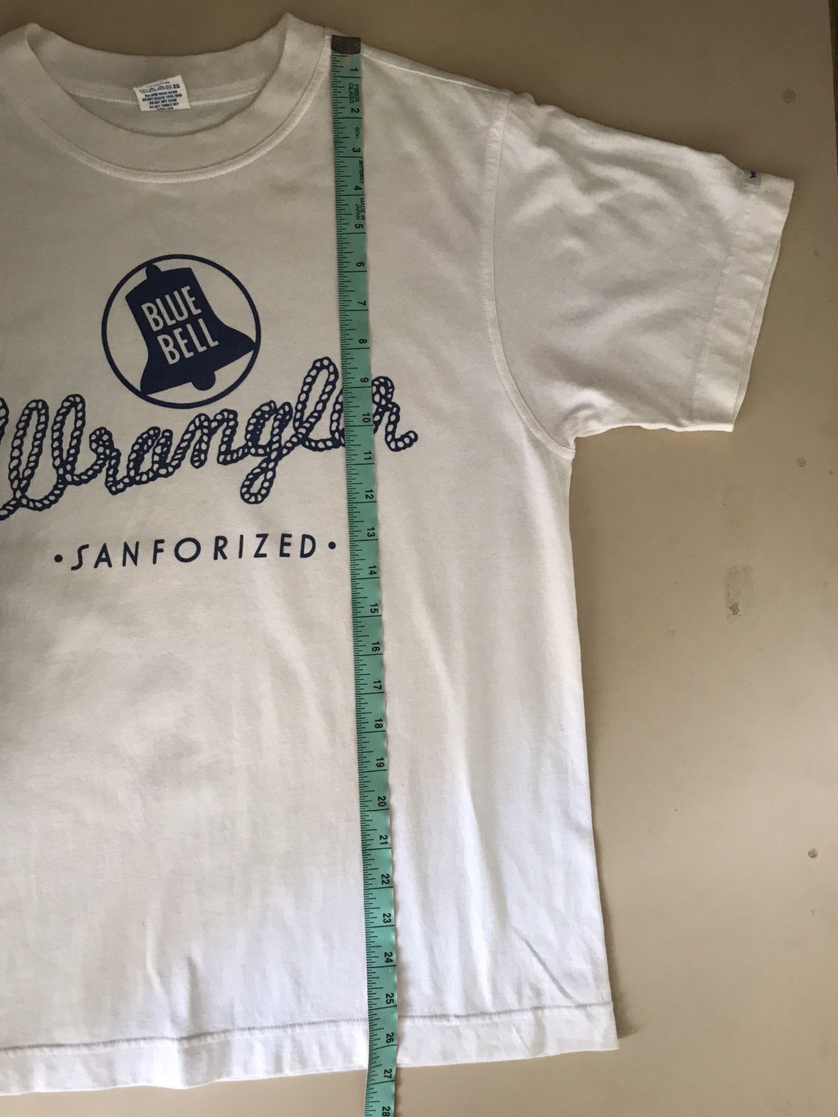 Wrangler Vintage 90s Wrangler Blue Bell T-shirts Size US M / EU 48-50 / 2 - 11 Thumbnail