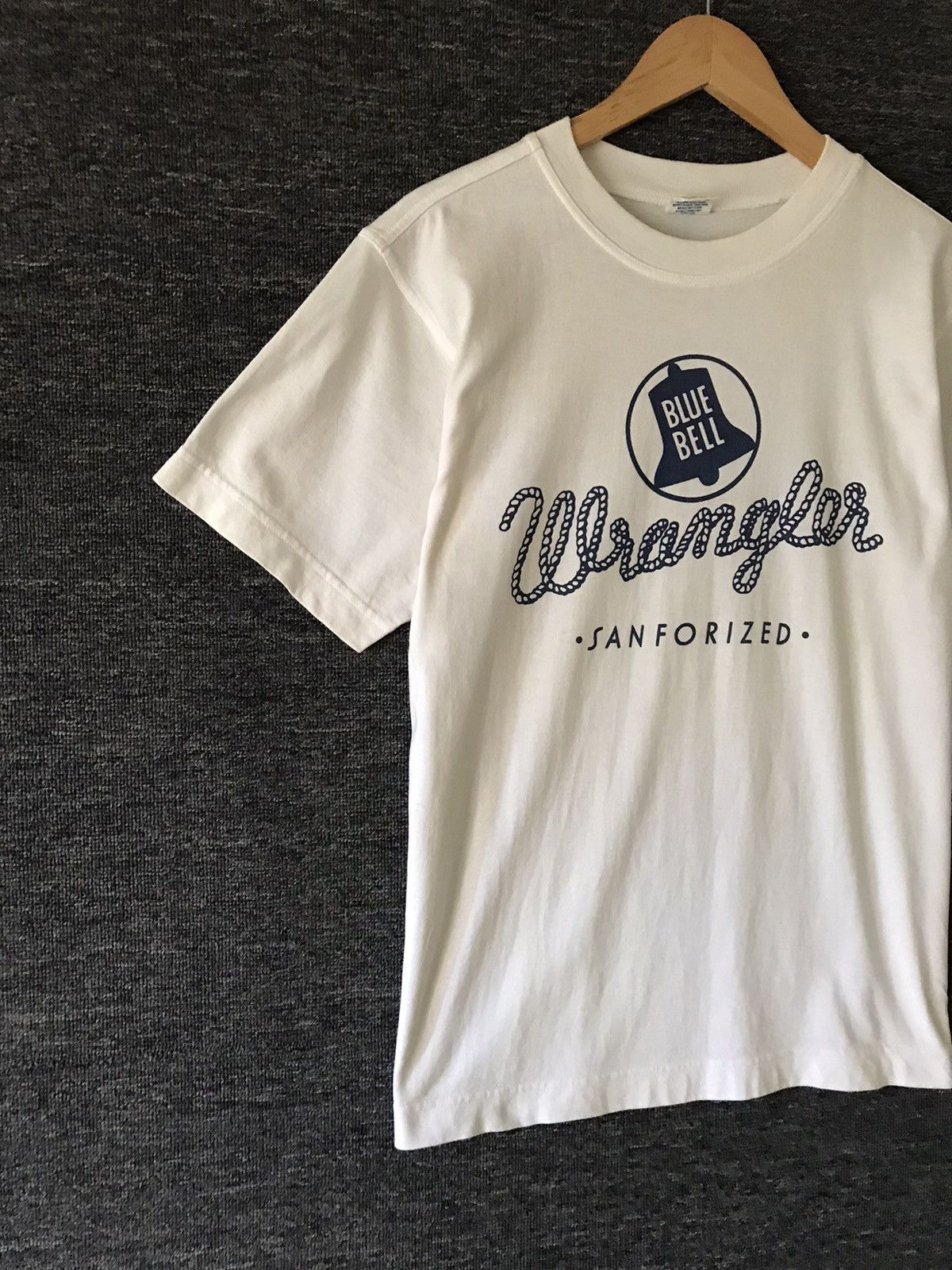 Wrangler Vintage 90s Wrangler Blue Bell T-shirts Size US M / EU 48-50 / 2 - 3 Thumbnail