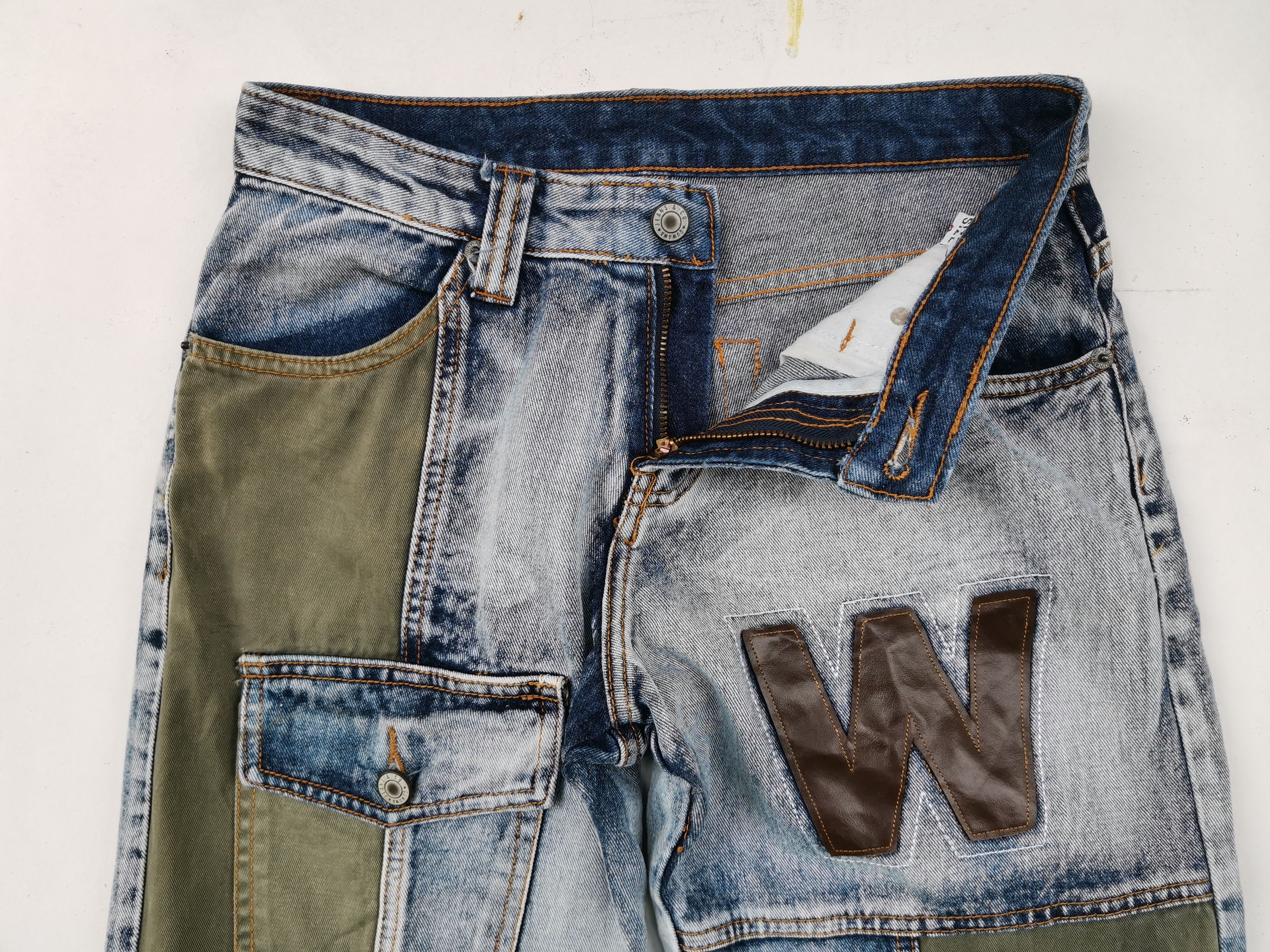 Japanese Brand Rare!!! Guwawa Jeans Tactical Cargo Multipocket Pants Size US 28 / EU 44 - 9 Thumbnail