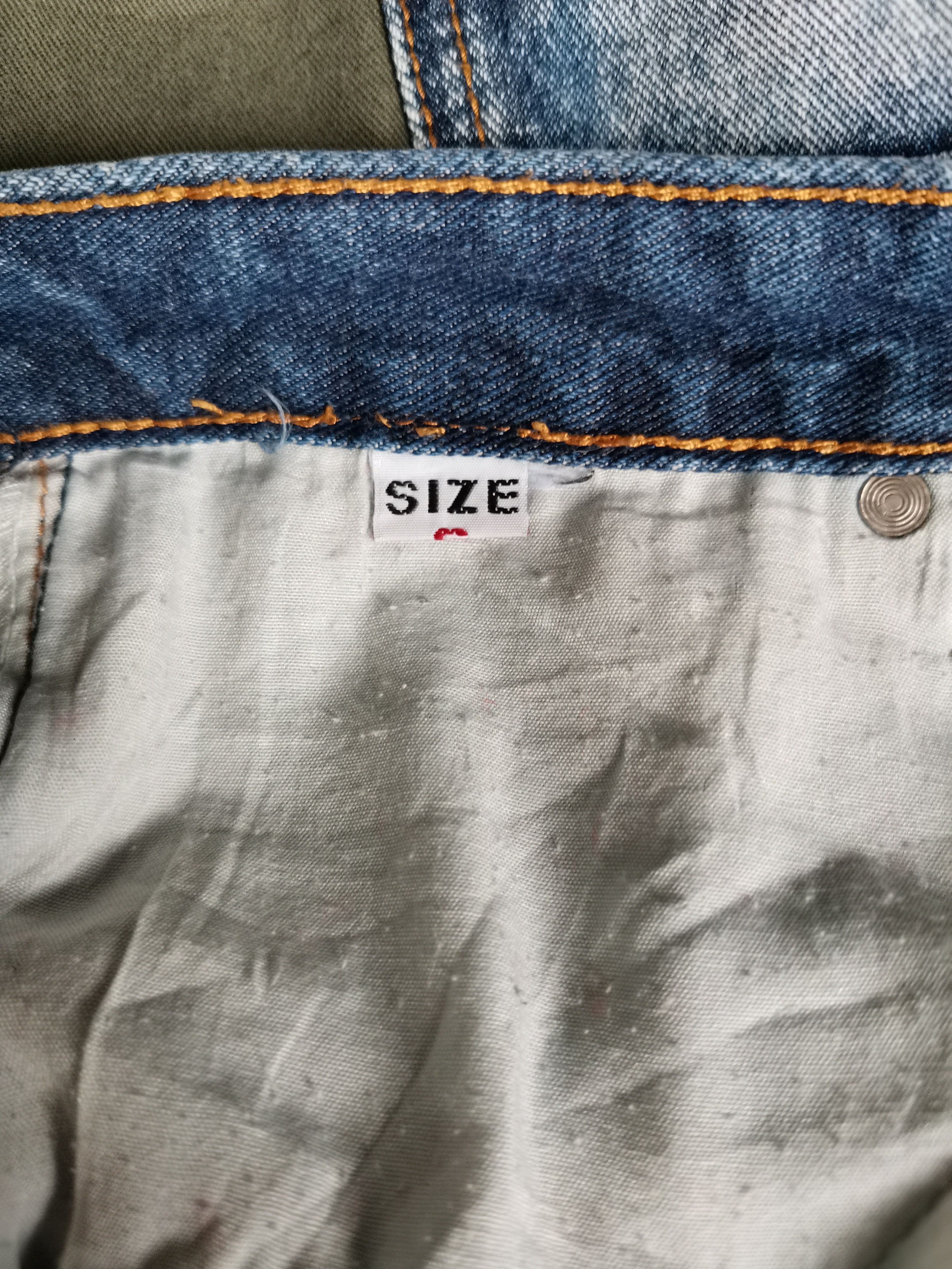 Japanese Brand Rare!!! Guwawa Jeans Tactical Cargo Multipocket Pants Size US 28 / EU 44 - 2 Thumbnail