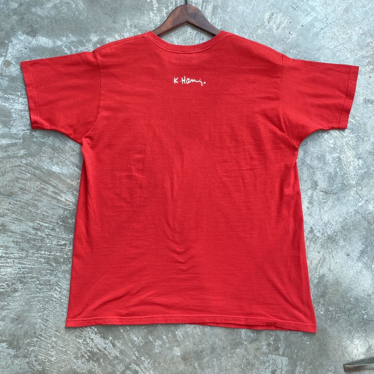 Keith Haring Vintage 90s Keith Haring Pop Shop Three Eyed Monster Tee Size M / US 6-8 / IT 42-44 - 3 Thumbnail