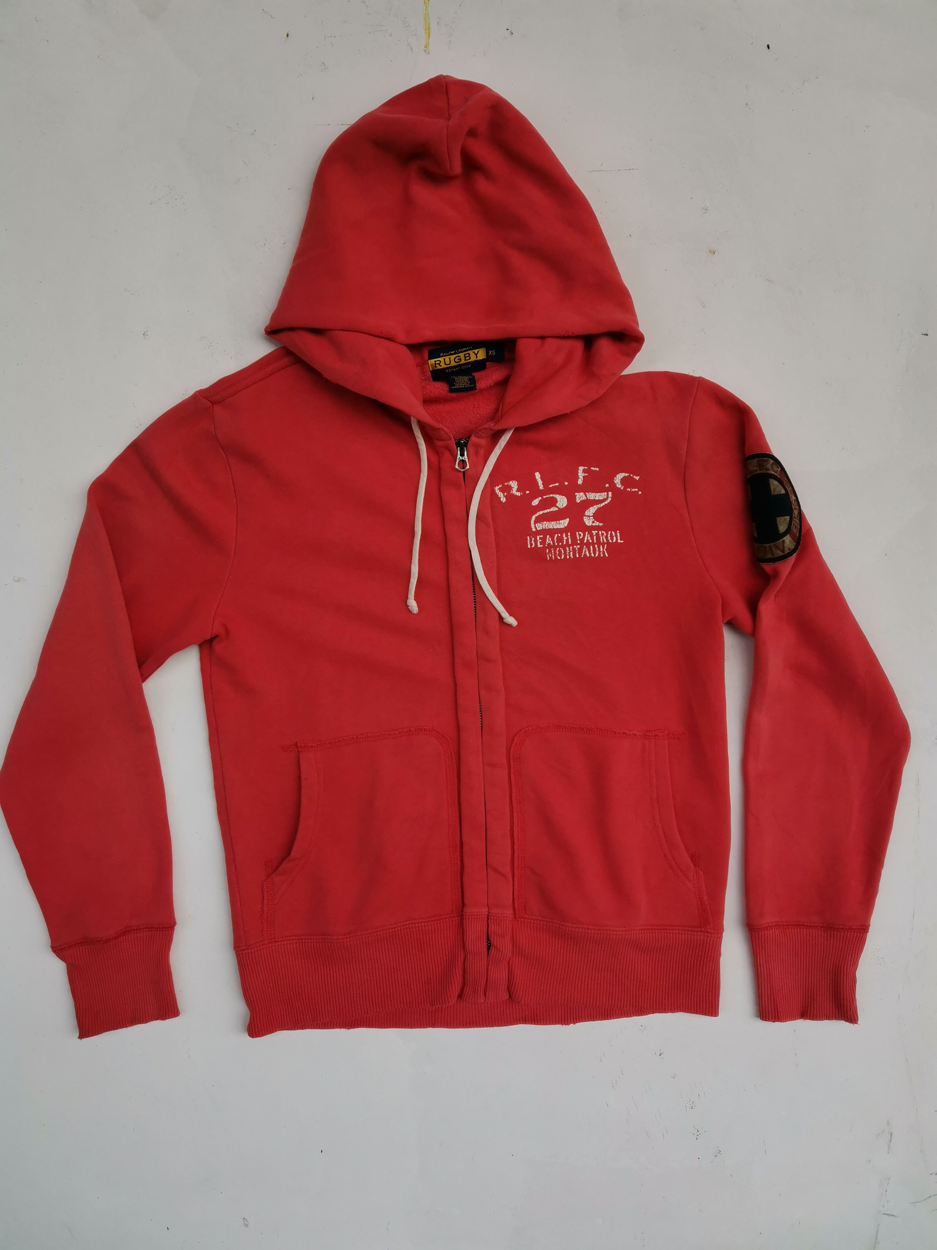 Ralph Lauren Ralph Lauren Rugby F.C Hoodie Zipper Small Logo Sweatshirt Size US XS / EU 42 / 0 - 1 Thumbnail
