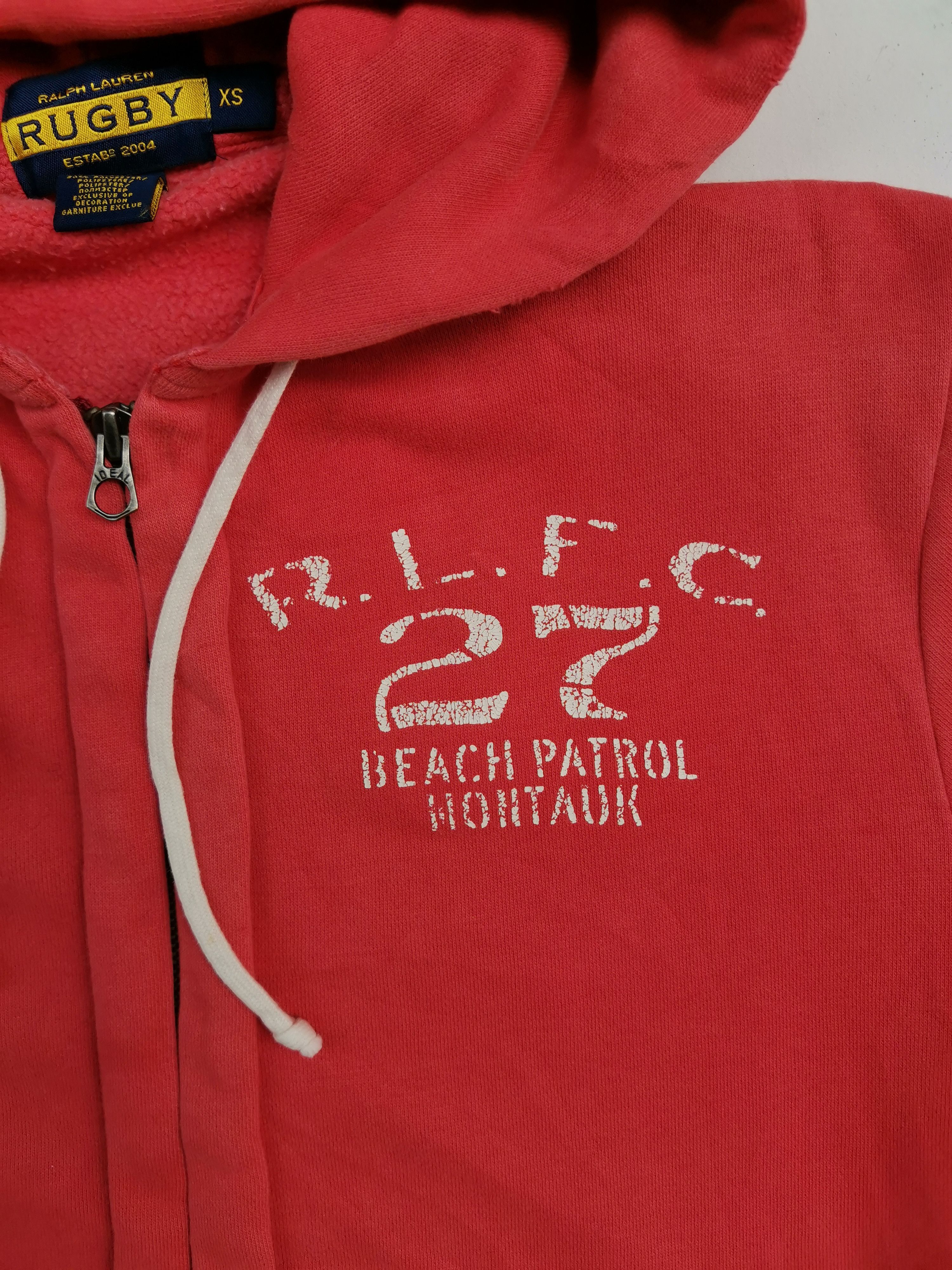 Ralph Lauren Ralph Lauren Rugby F.C Hoodie Zipper Small Logo Sweatshirt Size US XS / EU 42 / 0 - 9 Thumbnail