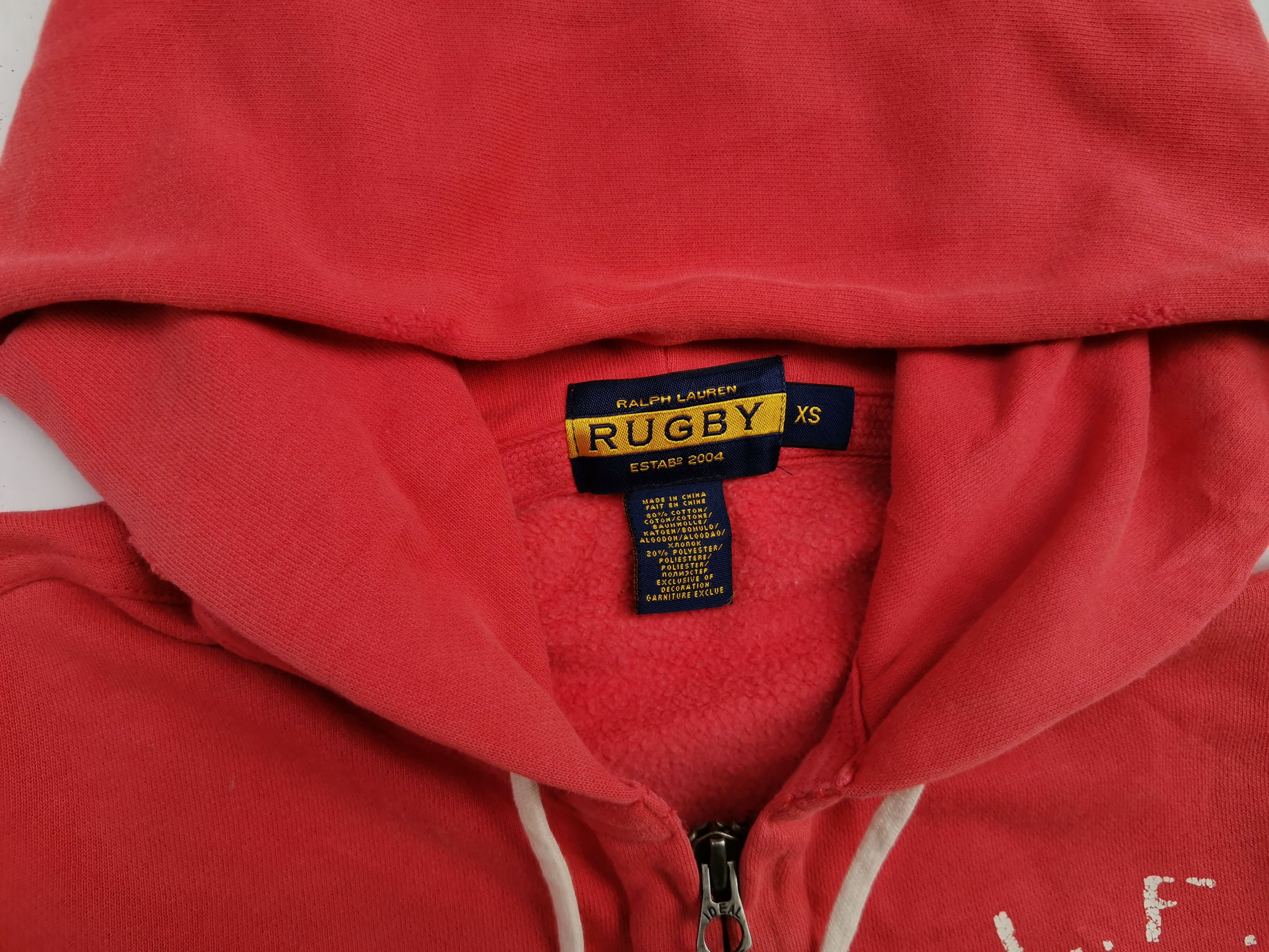 Ralph Lauren Ralph Lauren Rugby F.C Hoodie Zipper Small Logo Sweatshirt Size US XS / EU 42 / 0 - 5 Thumbnail