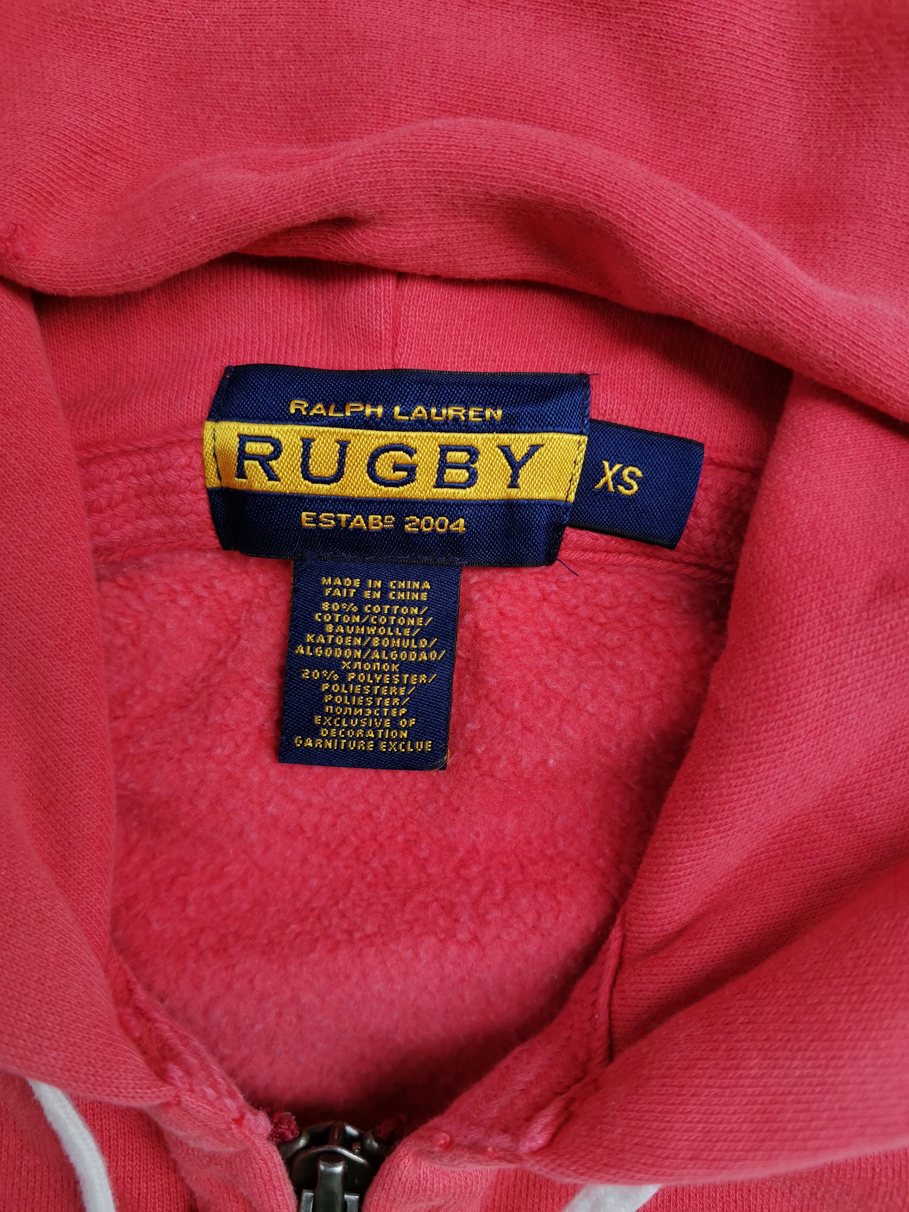 Ralph Lauren Ralph Lauren Rugby F.C Hoodie Zipper Small Logo Sweatshirt Size US XS / EU 42 / 0 - 6 Thumbnail