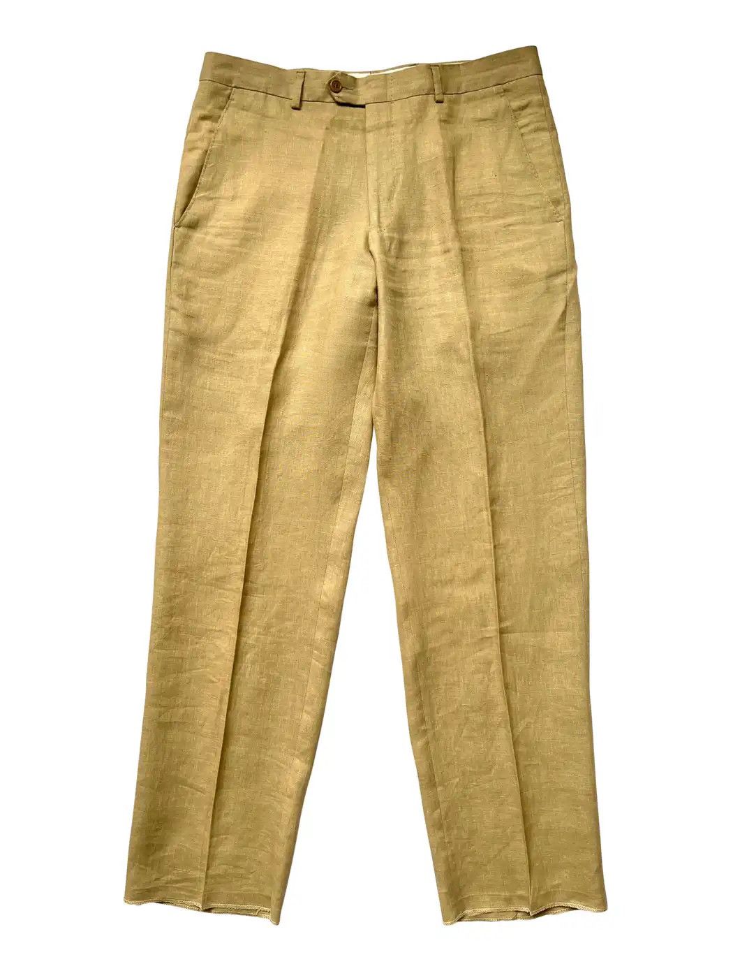 Alexander McQueen ⚡️QUICK SALE⚡️1996 Alexander Mcqueen Beige Linen Size US 34 / EU 50 - 1 Thumbnail