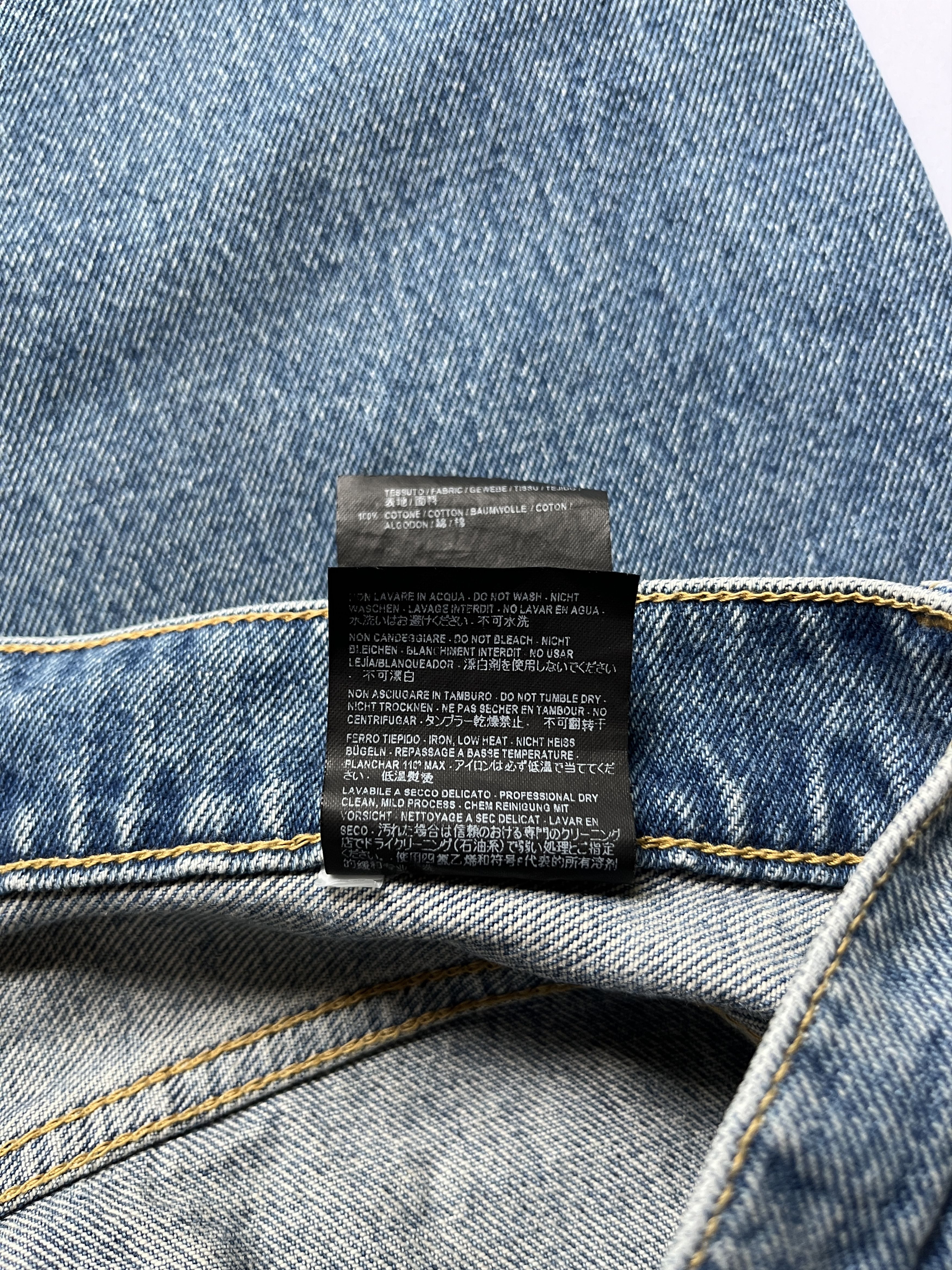 Balenciaga ⚡️QUICK SALE⚡️2017 Balenciaga by Demna Blue Jeans Denim Size 29" - 5 Thumbnail