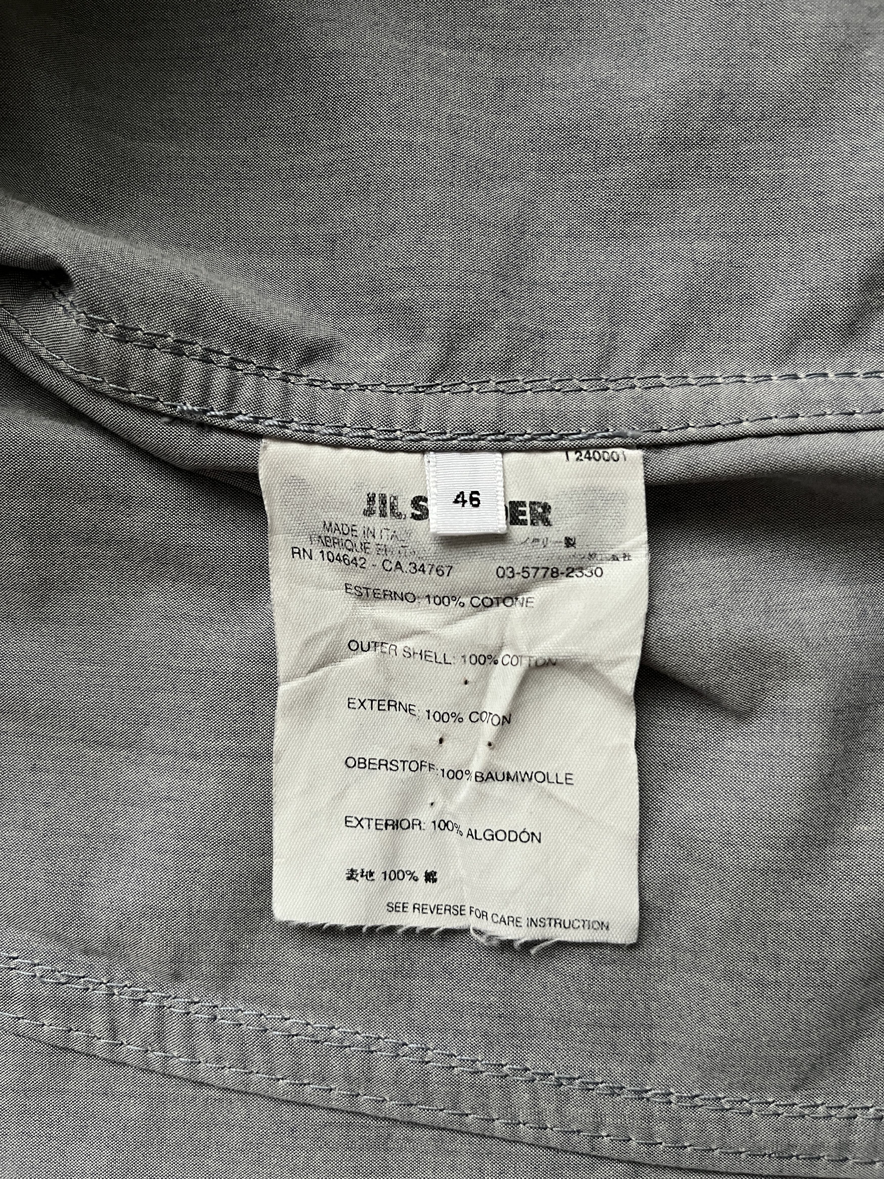 Jil Sander ⚡️QUICK SALE⚡️2000's Jil Sander Raf Simons Cotton Jacket Size US S / EU 44-46 / 1 - 4 Thumbnail