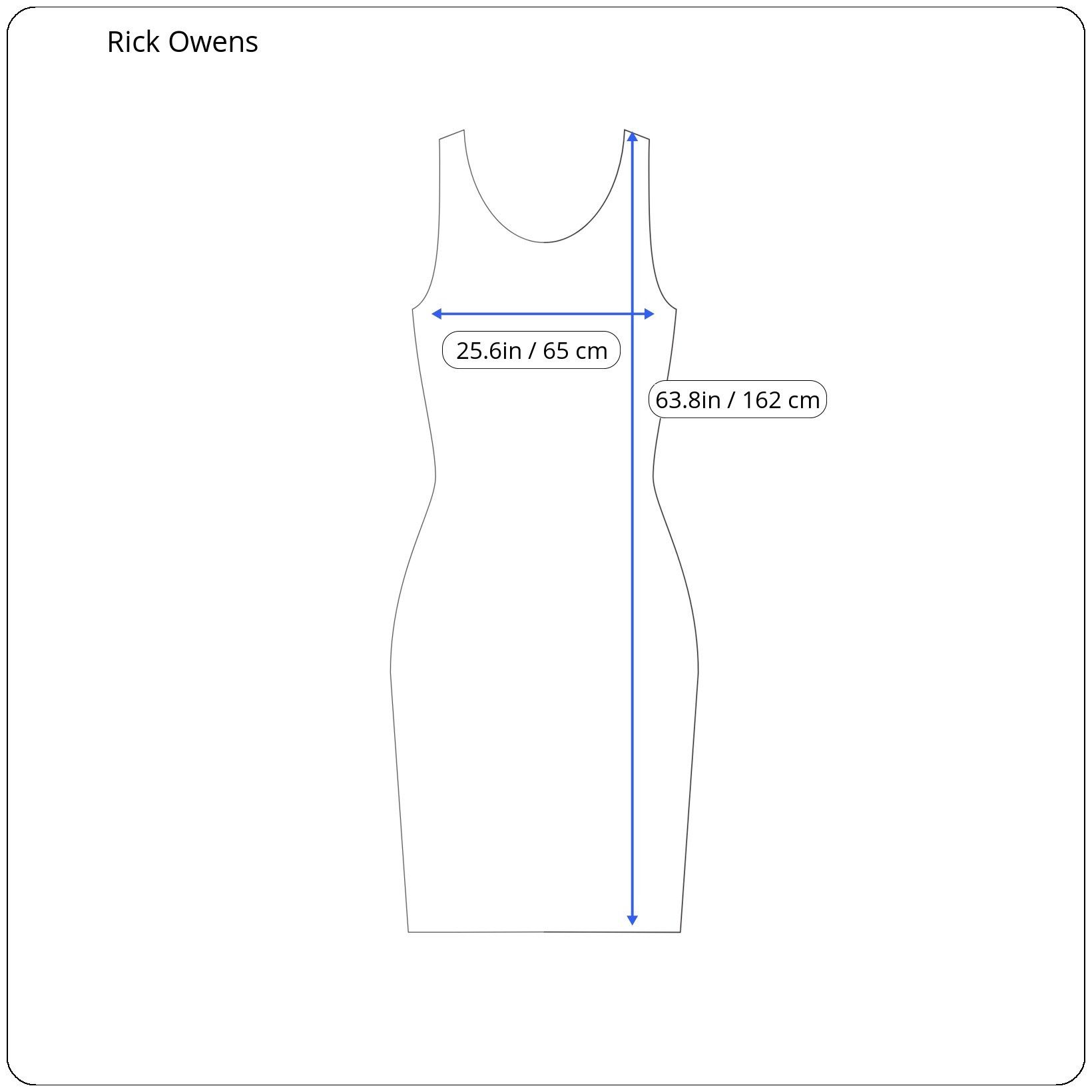 Rick Owens ⚡️QUICK SALE⚡️2019 Rick Owens Drkshdw Black Maxi Dress Size L / US 10 / IT 46 - 9 Thumbnail