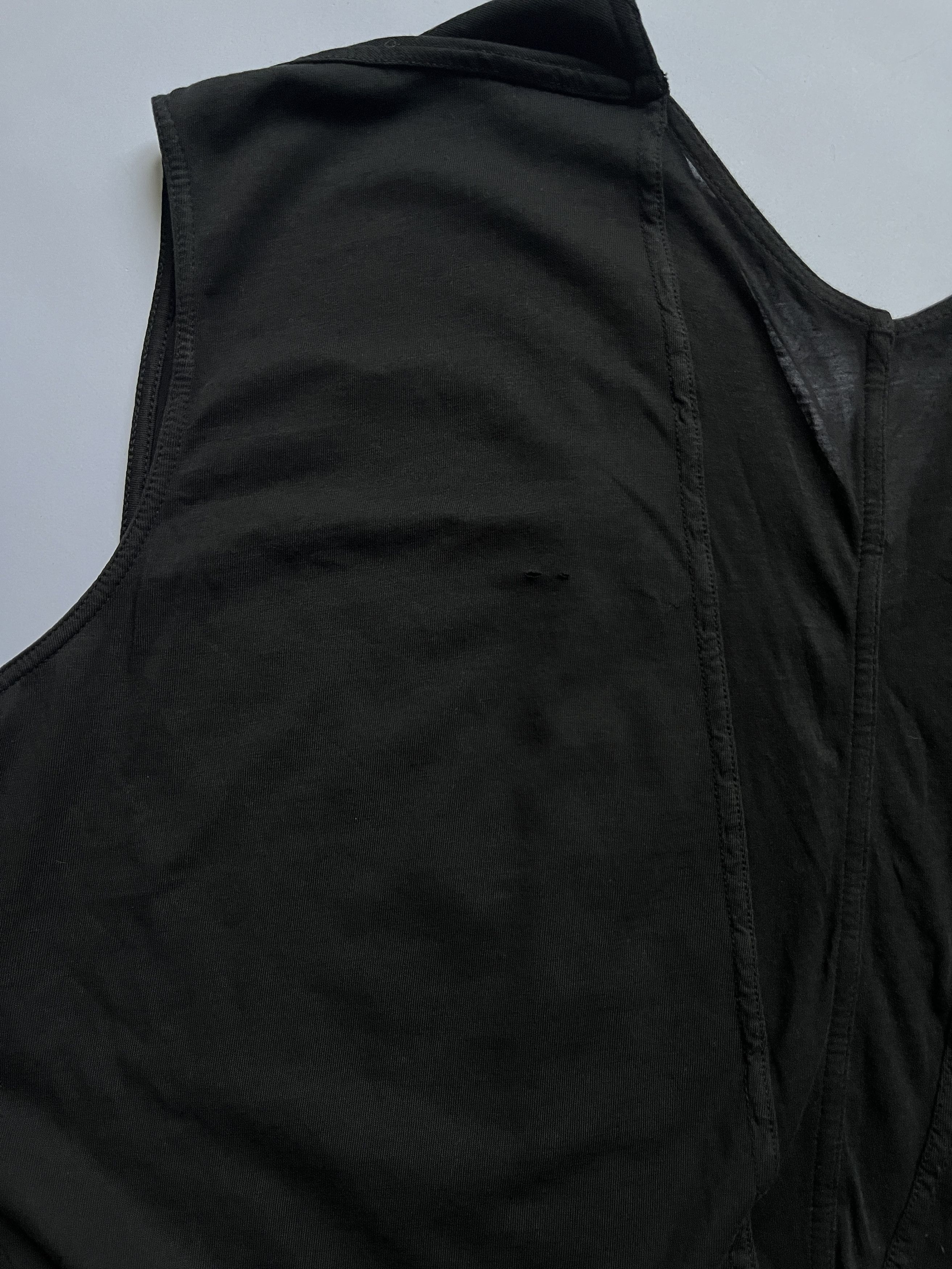 Rick Owens ⚡️QUICK SALE⚡️2019 Rick Owens Drkshdw Black Maxi Dress Size L / US 10 / IT 46 - 7 Thumbnail