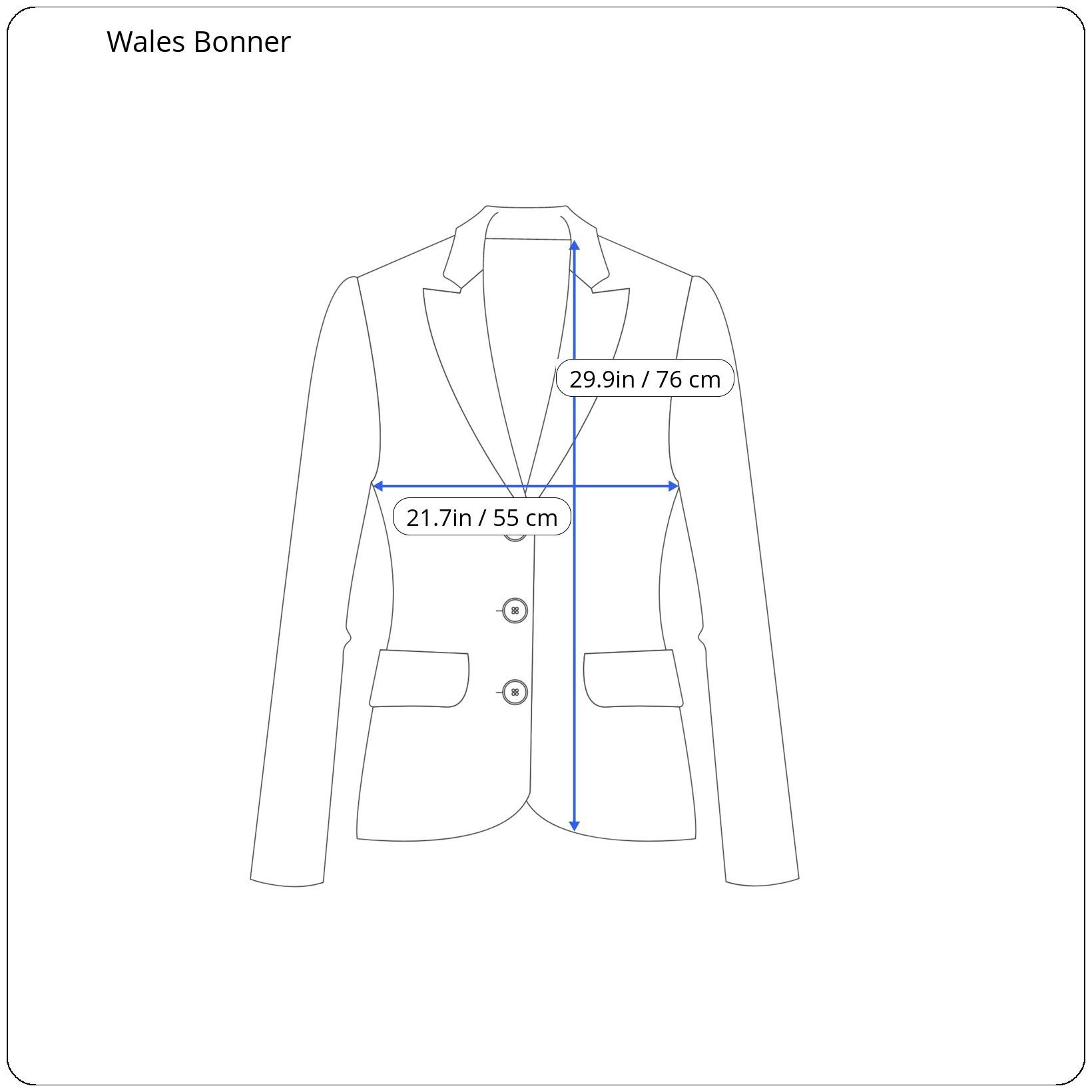 Wales Bonner ⚡️QUICK SALE⚡️2021 Wales Bonner Vision Belted Denim Jacket Size L / US 10 / IT 46 - 7 Thumbnail