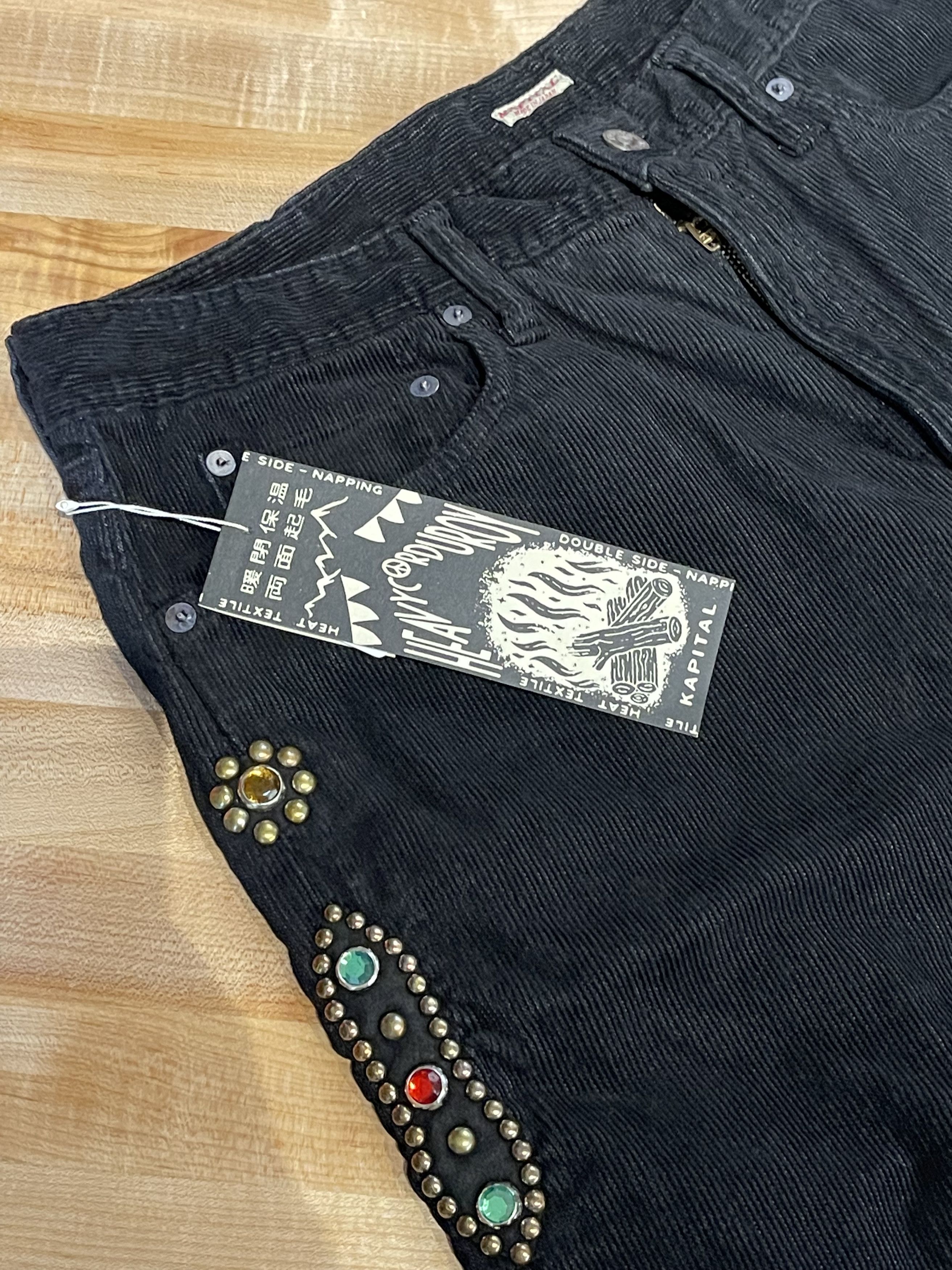 Kapital × Kapital Kountry Heavy Corduroy Back Brushed 5P Monkey Cisco (Studs Remake) Size US 32 / EU 48 - 6 Thumbnail