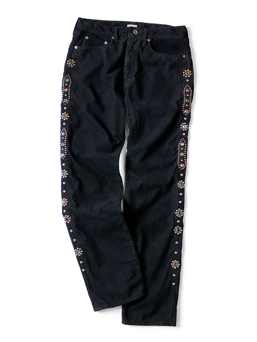 Kapital × Kapital Kountry Heavy Corduroy Back Brushed 5P Monkey Cisco (Studs Remake) Size US 32 / EU 48 - 1 Thumbnail