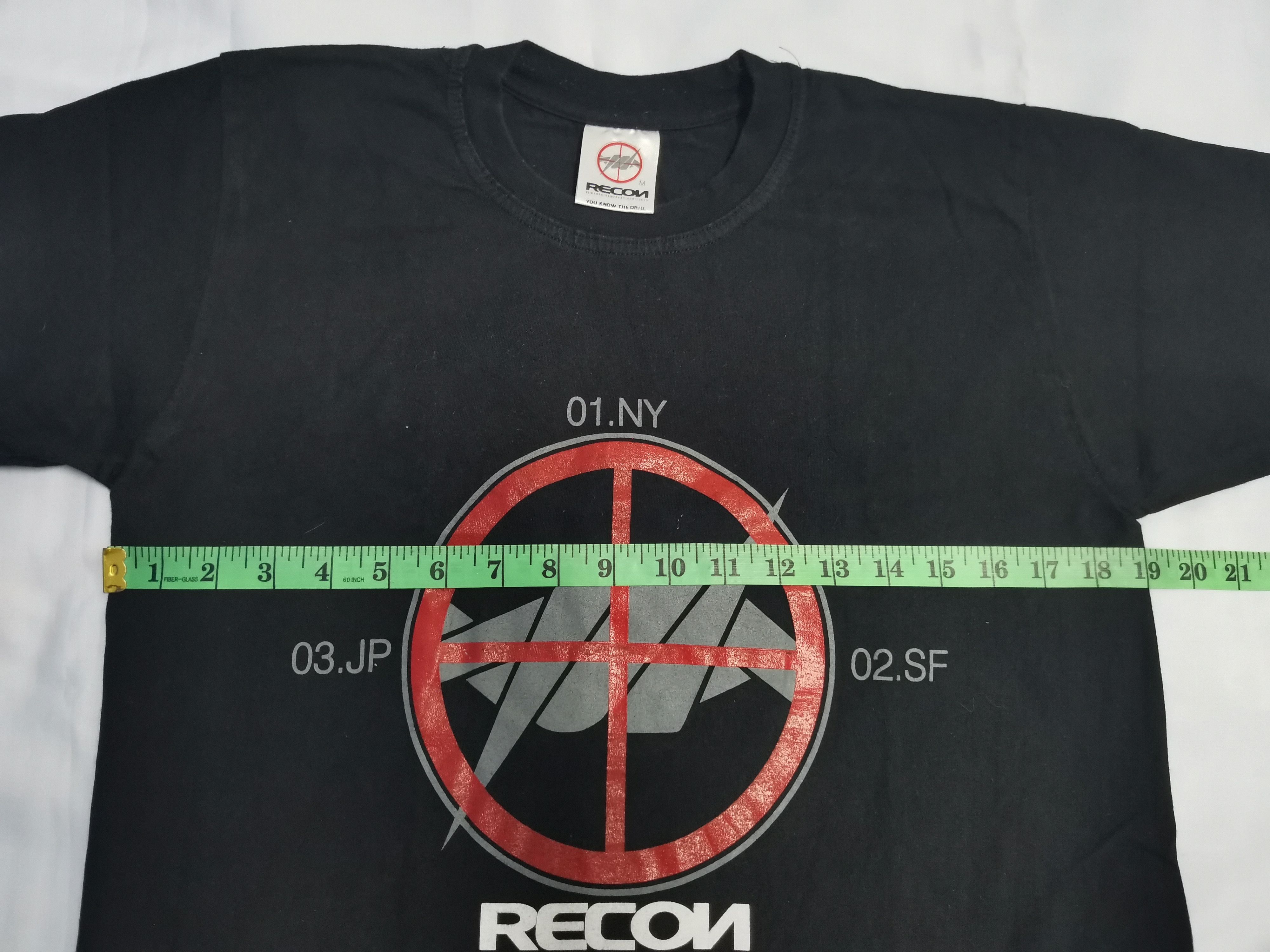 Japanese Brand Vintage RECON Japan Designer Tee Streetwear Futura Size US M / EU 48-50 / 2 - 6 Thumbnail
