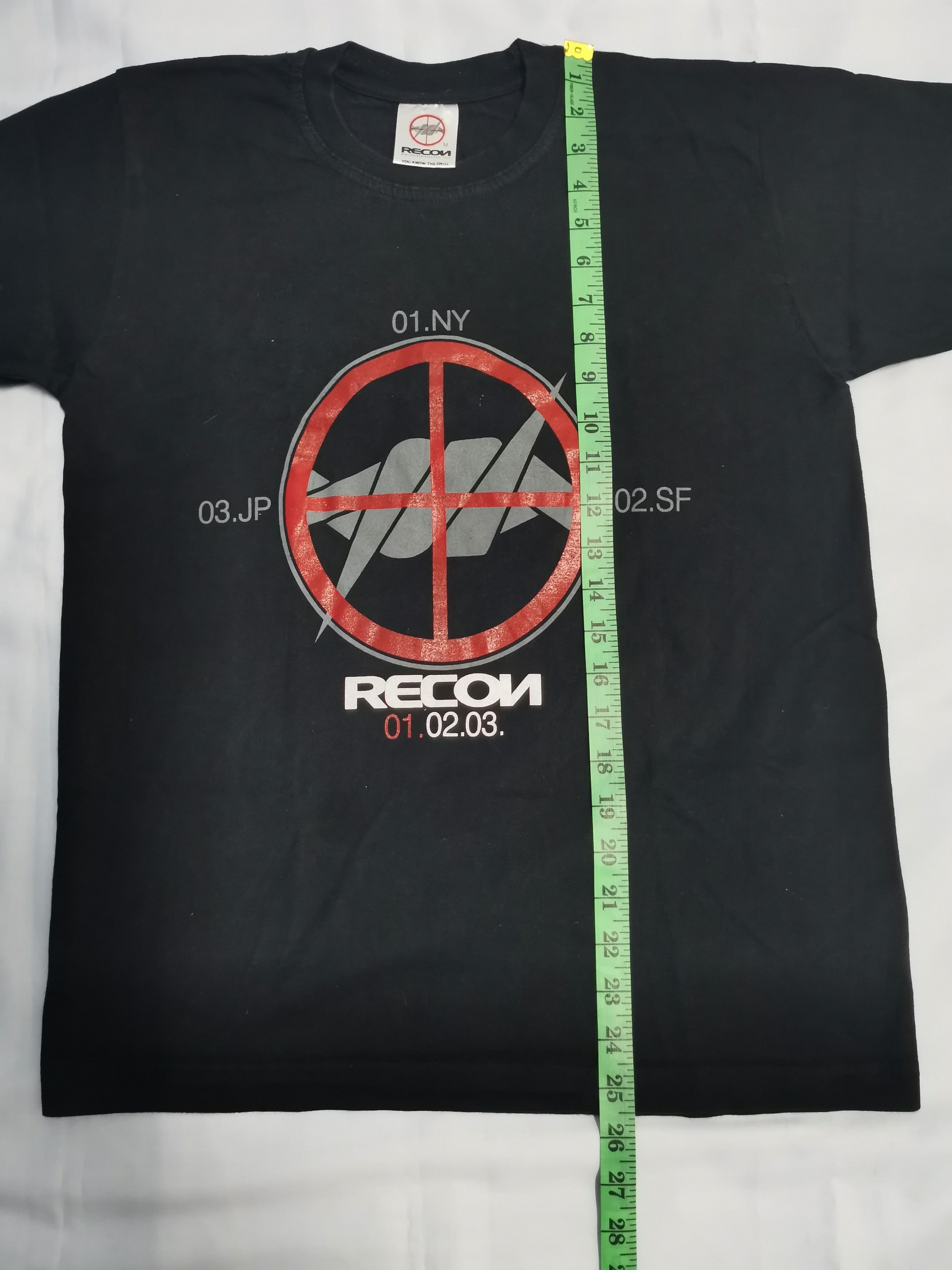 Japanese Brand Vintage RECON Japan Designer Tee Streetwear Futura Size US M / EU 48-50 / 2 - 5 Thumbnail