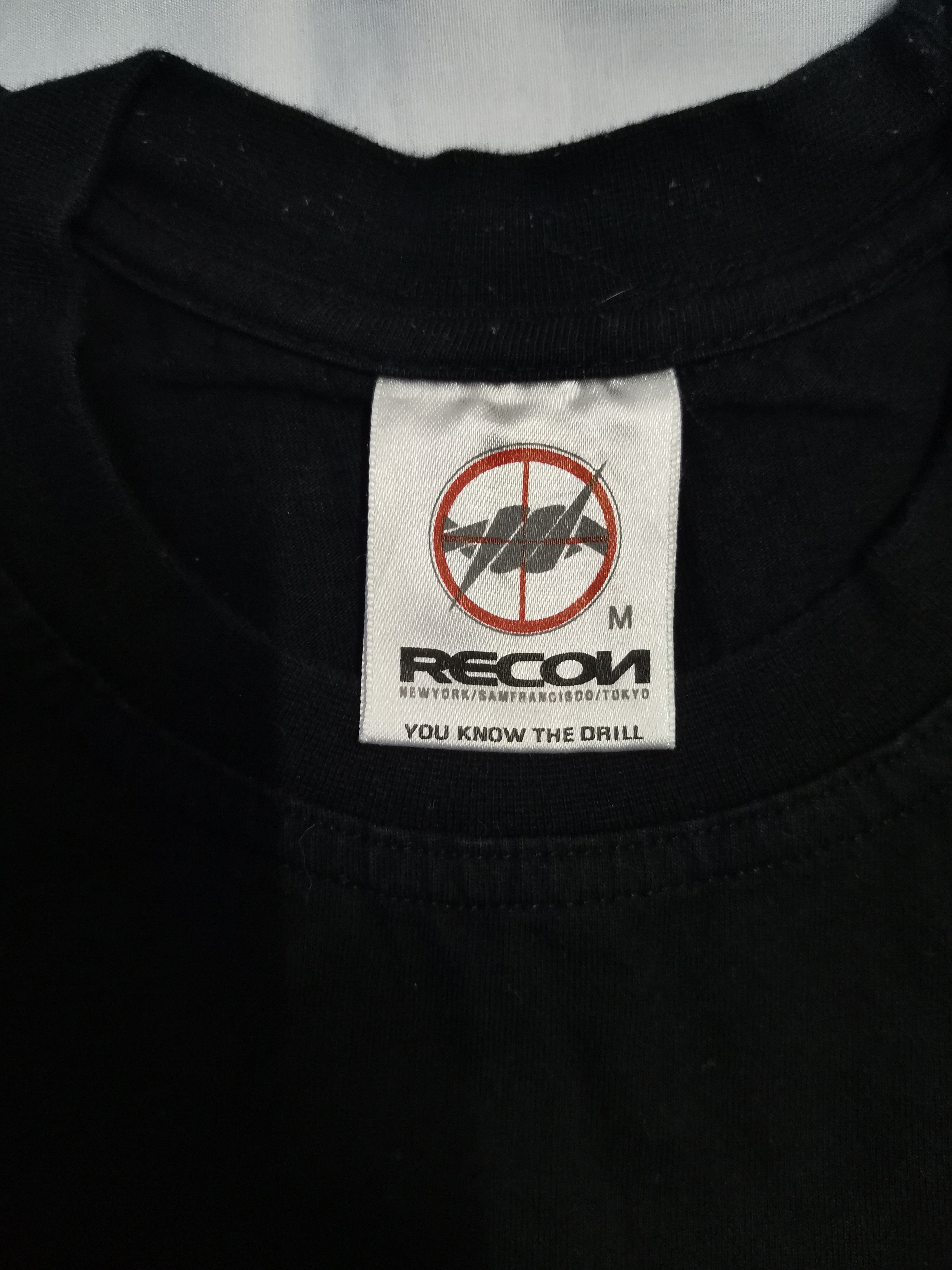 Japanese Brand Vintage RECON Japan Designer Tee Streetwear Futura Size US M / EU 48-50 / 2 - 4 Thumbnail