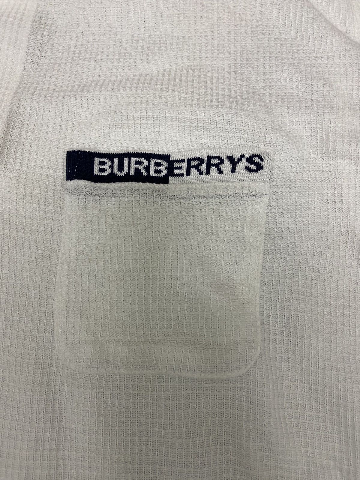 Burberry Rare vintage burberry shirt big logo Size US L / EU 52-54 / 3 - 10 Thumbnail