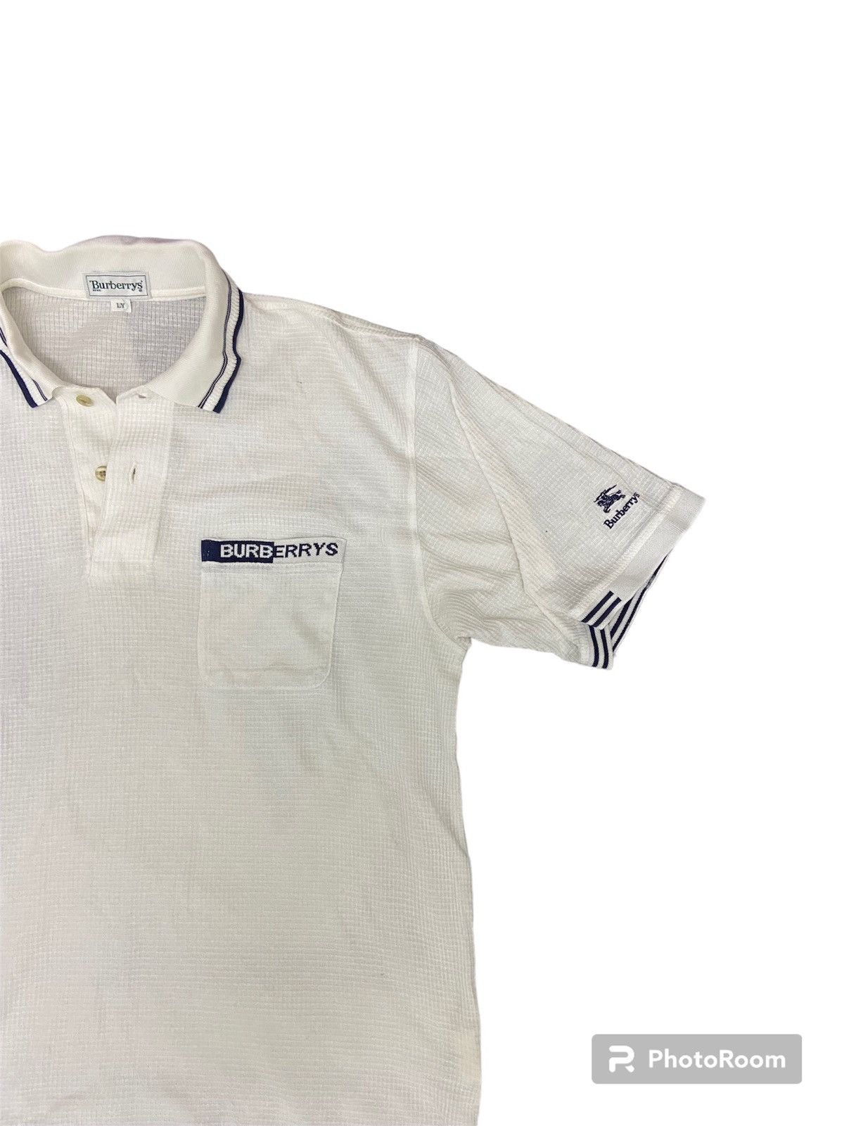 Burberry Rare vintage burberry shirt big logo Size US L / EU 52-54 / 3 - 2 Thumbnail