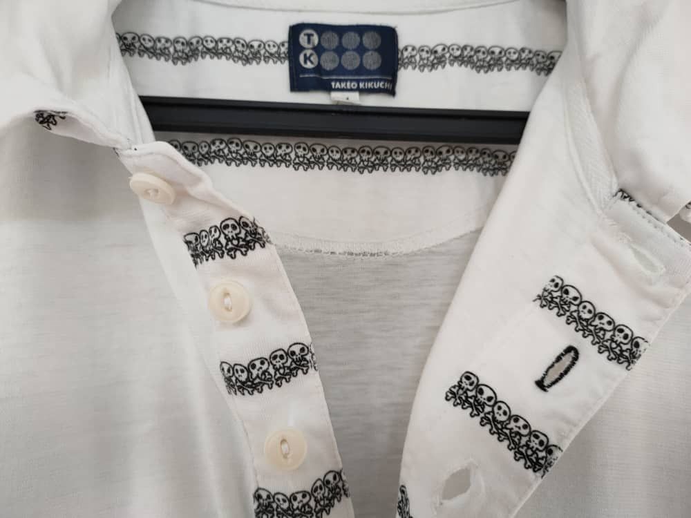 Japanese Brand Takeo Kikuchi Skull T Size US M / EU 48-50 / 2 - 2 Thumbnail