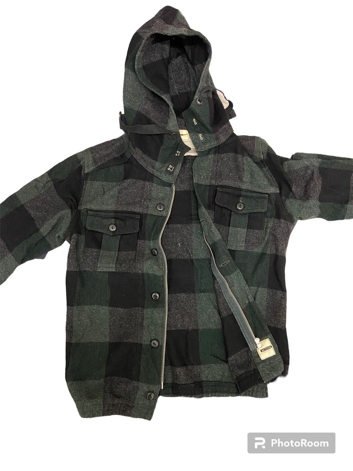 Nigel Cabourn Nigel cabourn wool hoodie Size US S / EU 44-46 / 1 - 4 Thumbnail