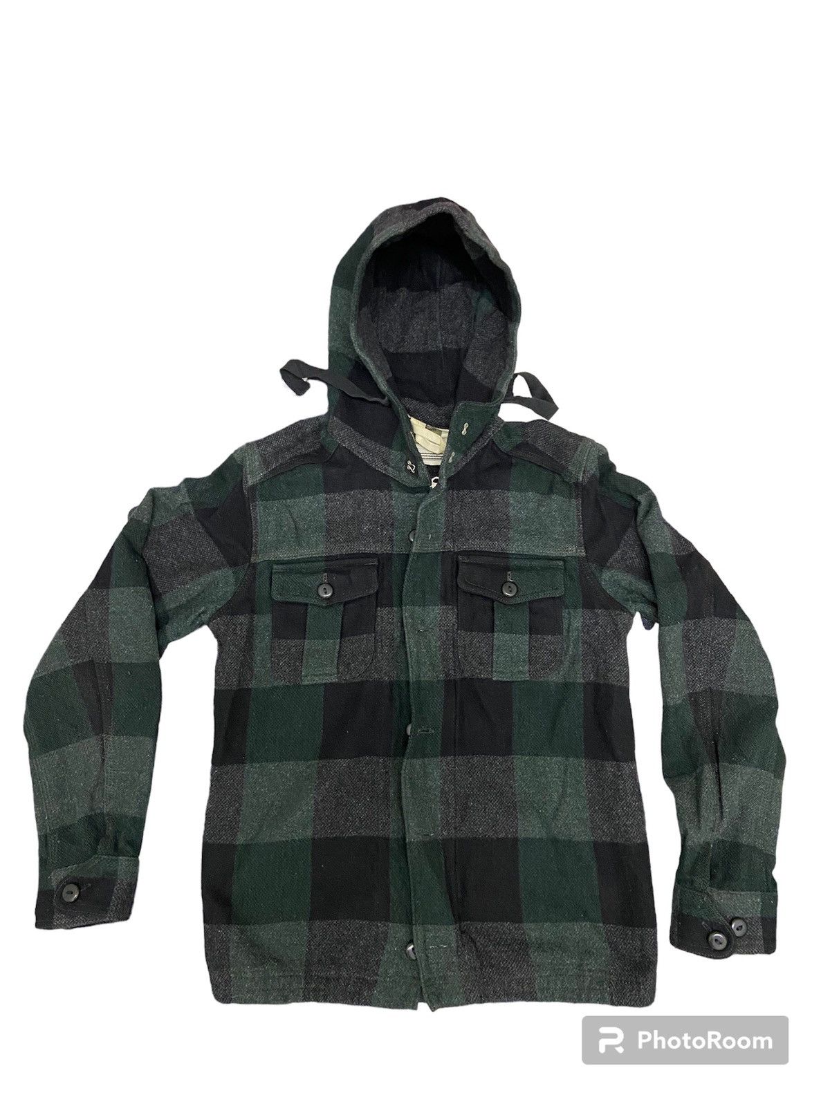 Nigel Cabourn Nigel cabourn wool hoodie Size US S / EU 44-46 / 1 - 6 Thumbnail