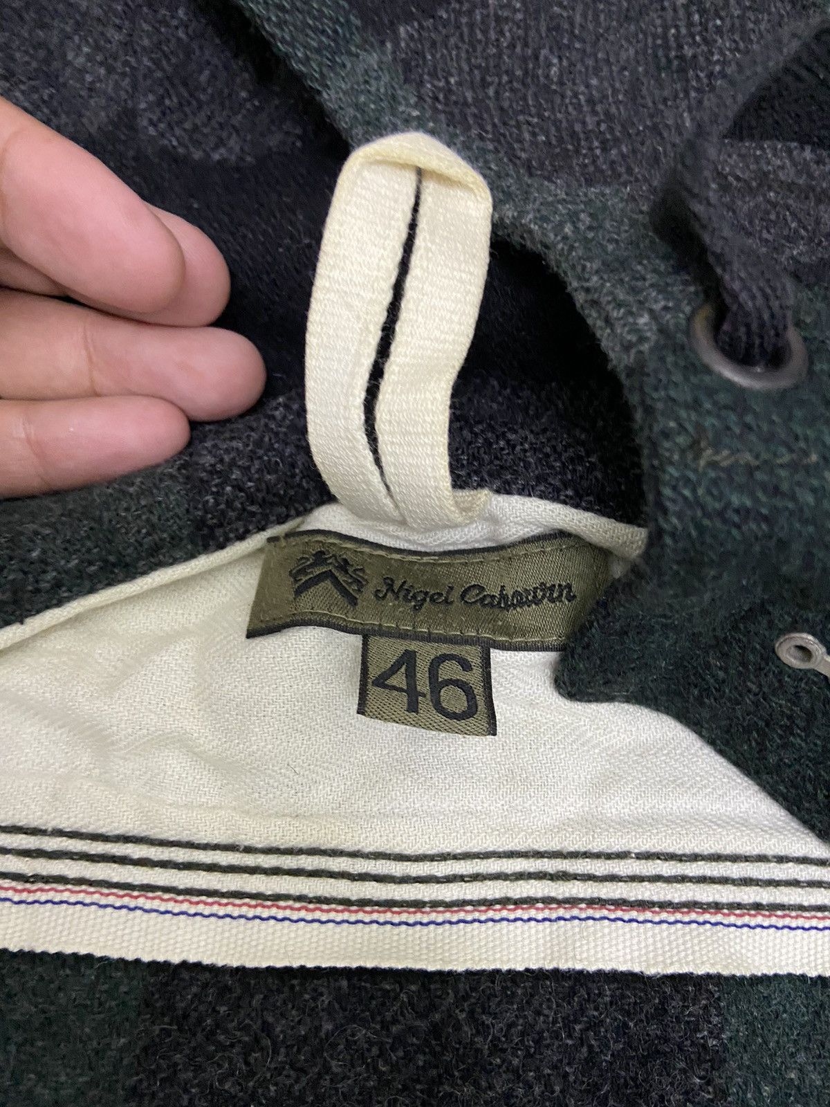 Nigel Cabourn Nigel cabourn wool hoodie Size US S / EU 44-46 / 1 - 8 Thumbnail