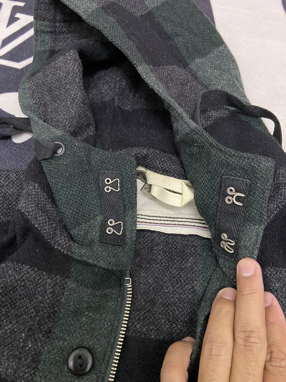 Nigel Cabourn Nigel cabourn wool hoodie Size US S / EU 44-46 / 1 - 13 Thumbnail