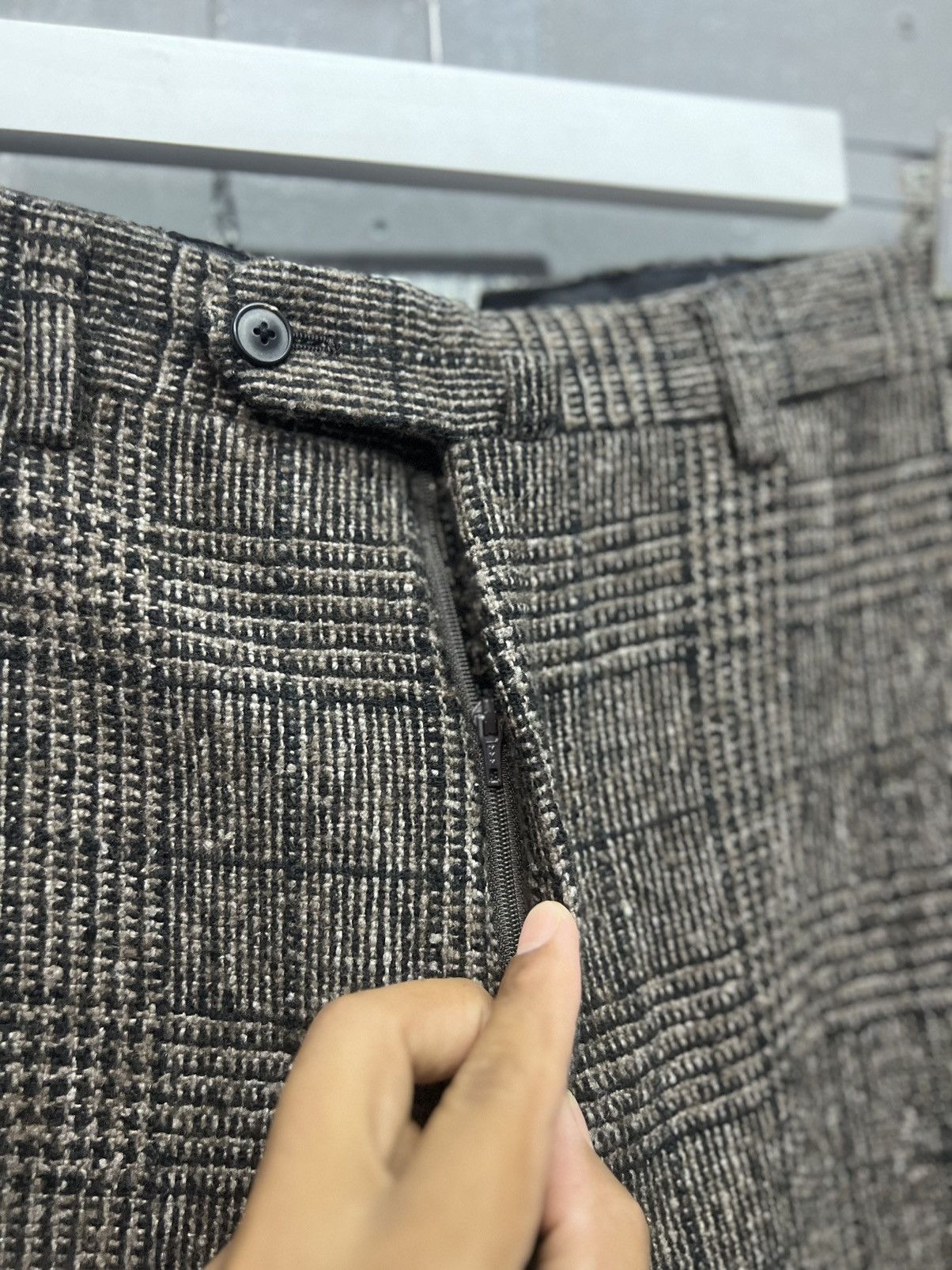 URBAN RESEARCH DOORS URBAN RESEARCH WOOL PLAID PANT Size US 31 - 3 Thumbnail