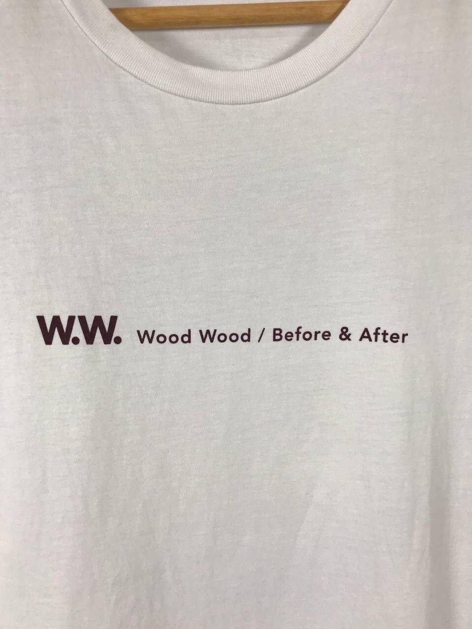 Other × Wood Wood Wood Wood Streetwear Center Logo Tee Size US S / EU 44-46 / 1 - 3 Thumbnail