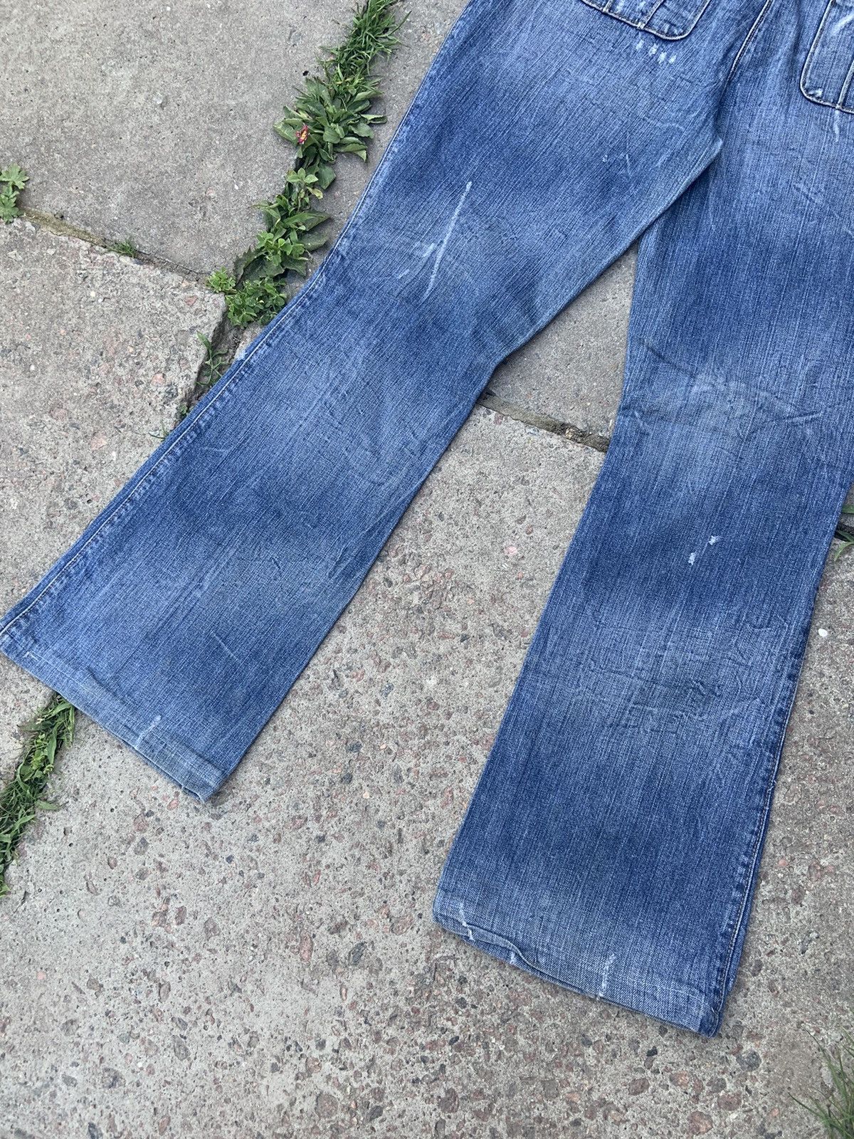 Dolce & Gabbana × Vintage vintage dolce & gabbana blue distressed denim 26/11/1973 Size 32" / US 10 / IT 46 - 6 Thumbnail