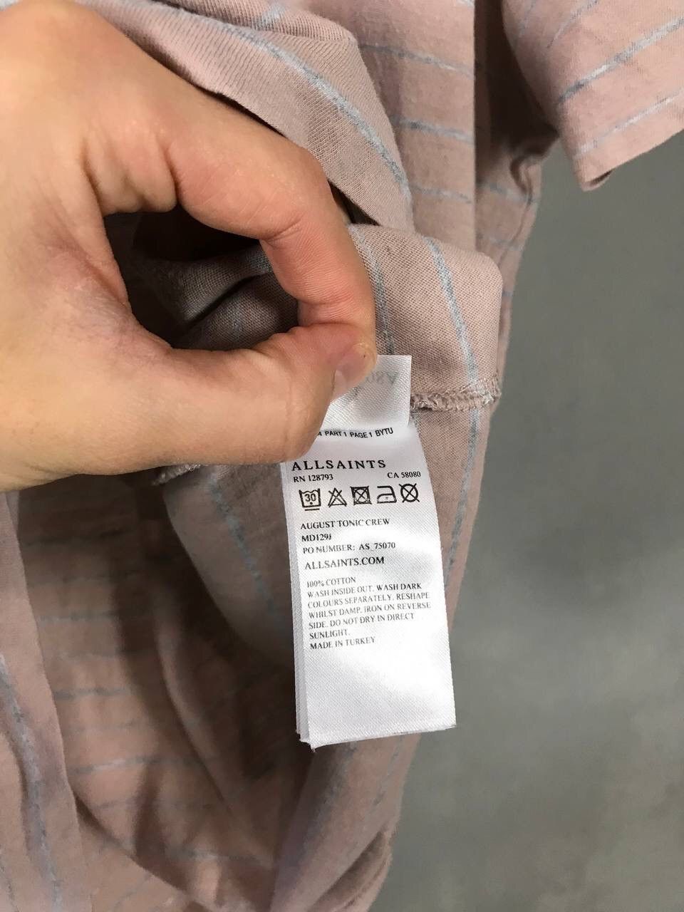 Allsaints Allsaints Luxury Streetwear Tee Size US L / EU 52-54 / 3 - 7 Thumbnail