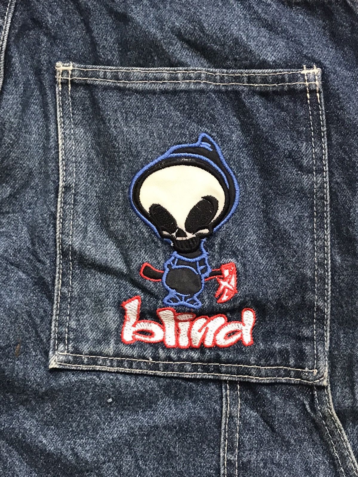 Vintage Vintage Blind Skateboard Jeans Size US 32 / EU 48 - 9 Thumbnail
