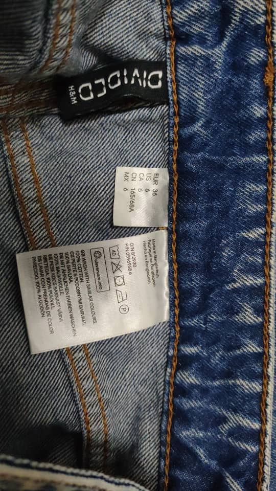 Divided × H&M Divided H&M Patch Distressed Denim Size 26" / US 2 / IT 38 - 7 Thumbnail