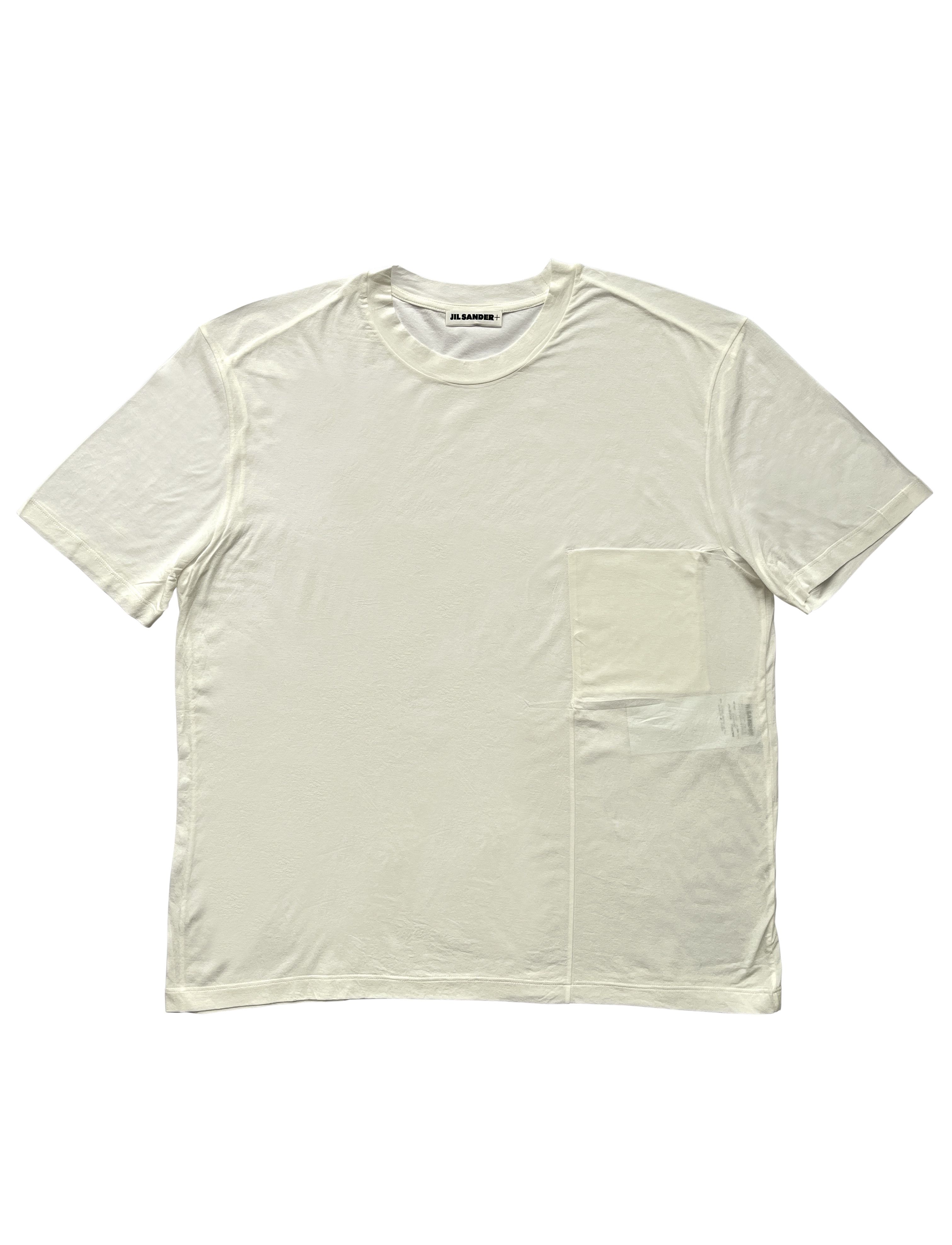 Jil Sander ⚡️QUICK SALE⚡️2019 Jil Sander + Ivory Short Sleeve T-Shirt Size US S / EU 44-46 / 1 - 1 Thumbnail