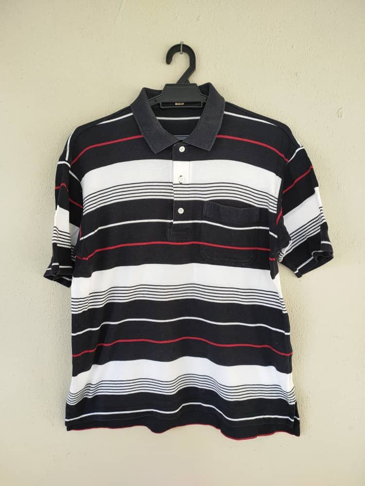 Aquascutum Aquascutum Stripe Polo T Size US M / EU 48-50 / 2 - 1 Thumbnail