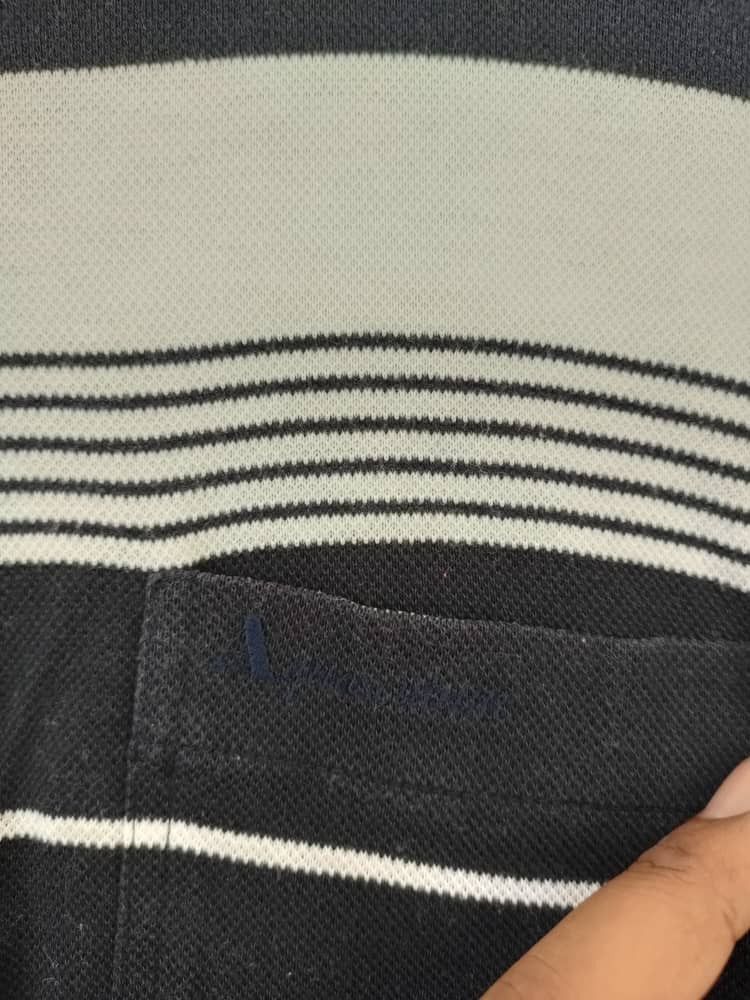 Aquascutum Aquascutum Stripe Polo T Size US M / EU 48-50 / 2 - 2 Thumbnail