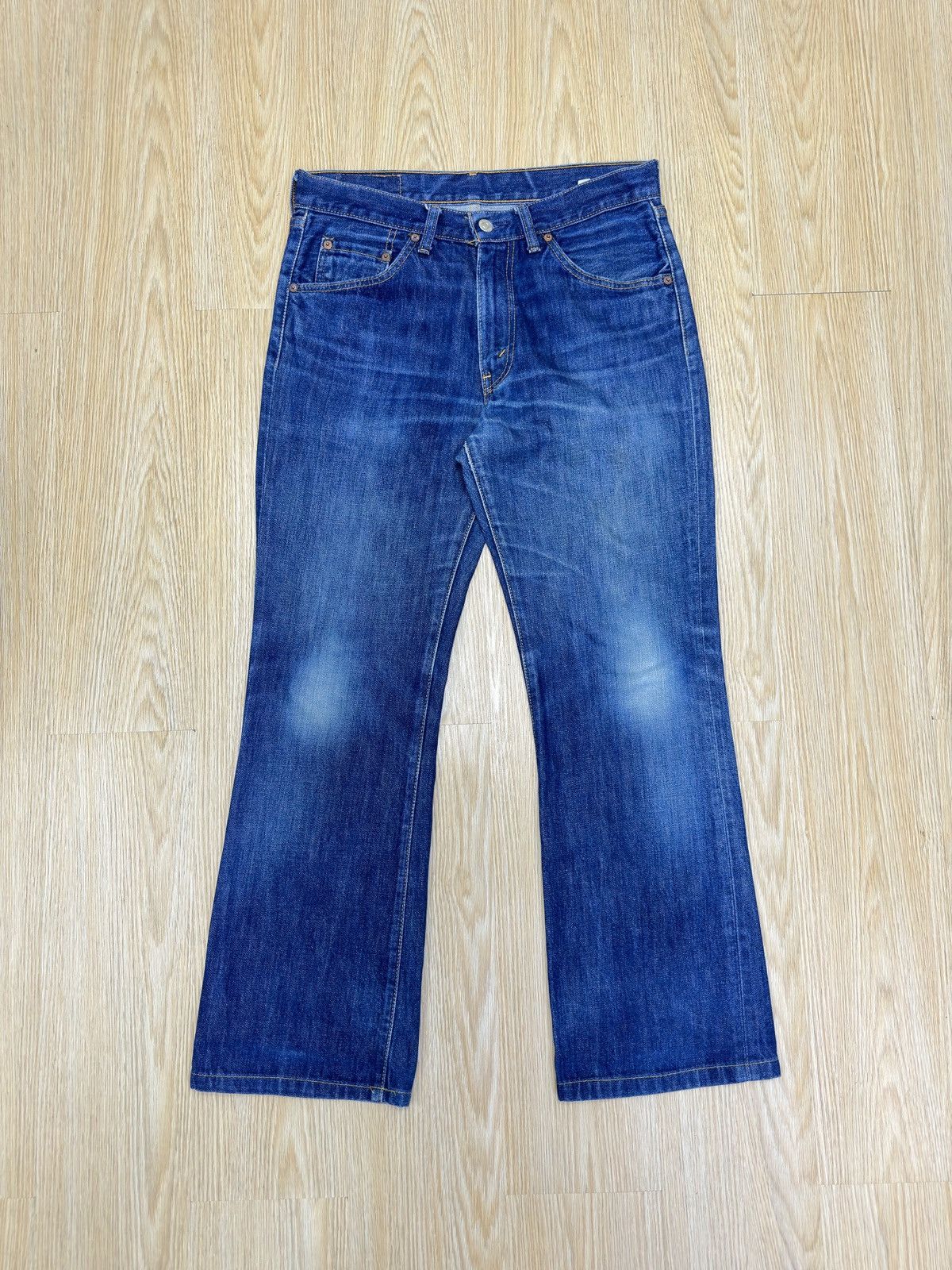 Levi's × Levi's Vintage Clothing × Vintage Vintage Levis 517 Flare Japan Denim JJ67 Size US 31 - 1 Thumbnail