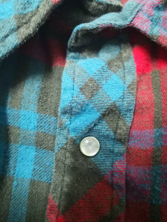 Flannel Vintage Wrangler Flannel Size US L / EU 52-54 / 3 - 3 Thumbnail