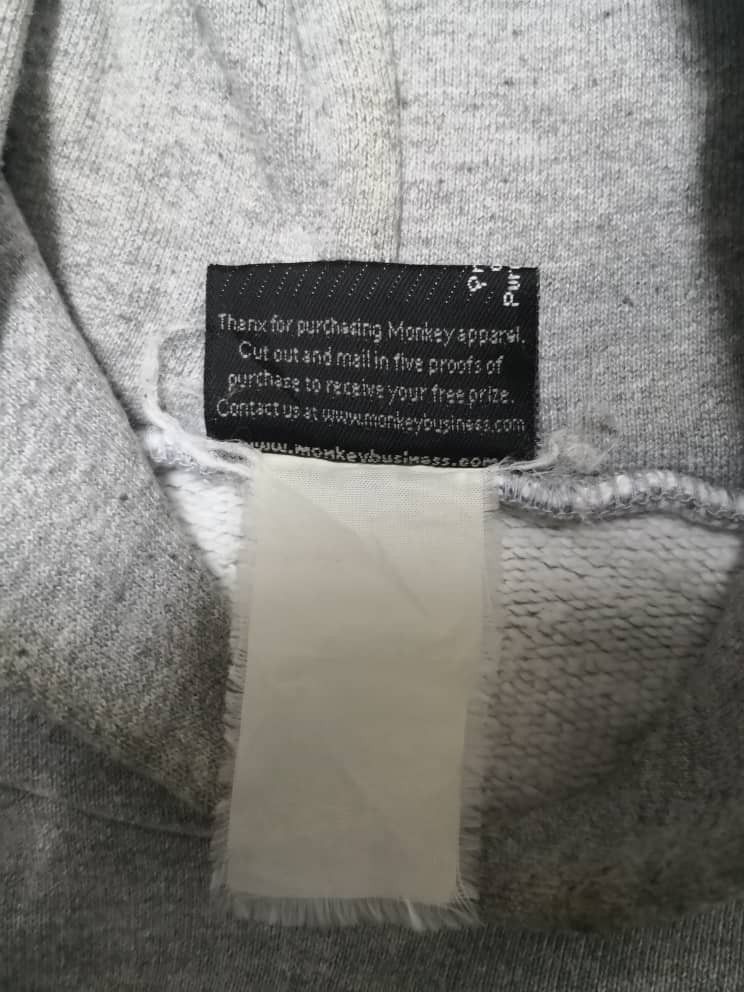 Japanese Brand Monkey Business Hoodie Size US XL / EU 56 / 4 - 8 Thumbnail